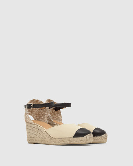 CASTANER CORALINE MID WEDGE SANDAL