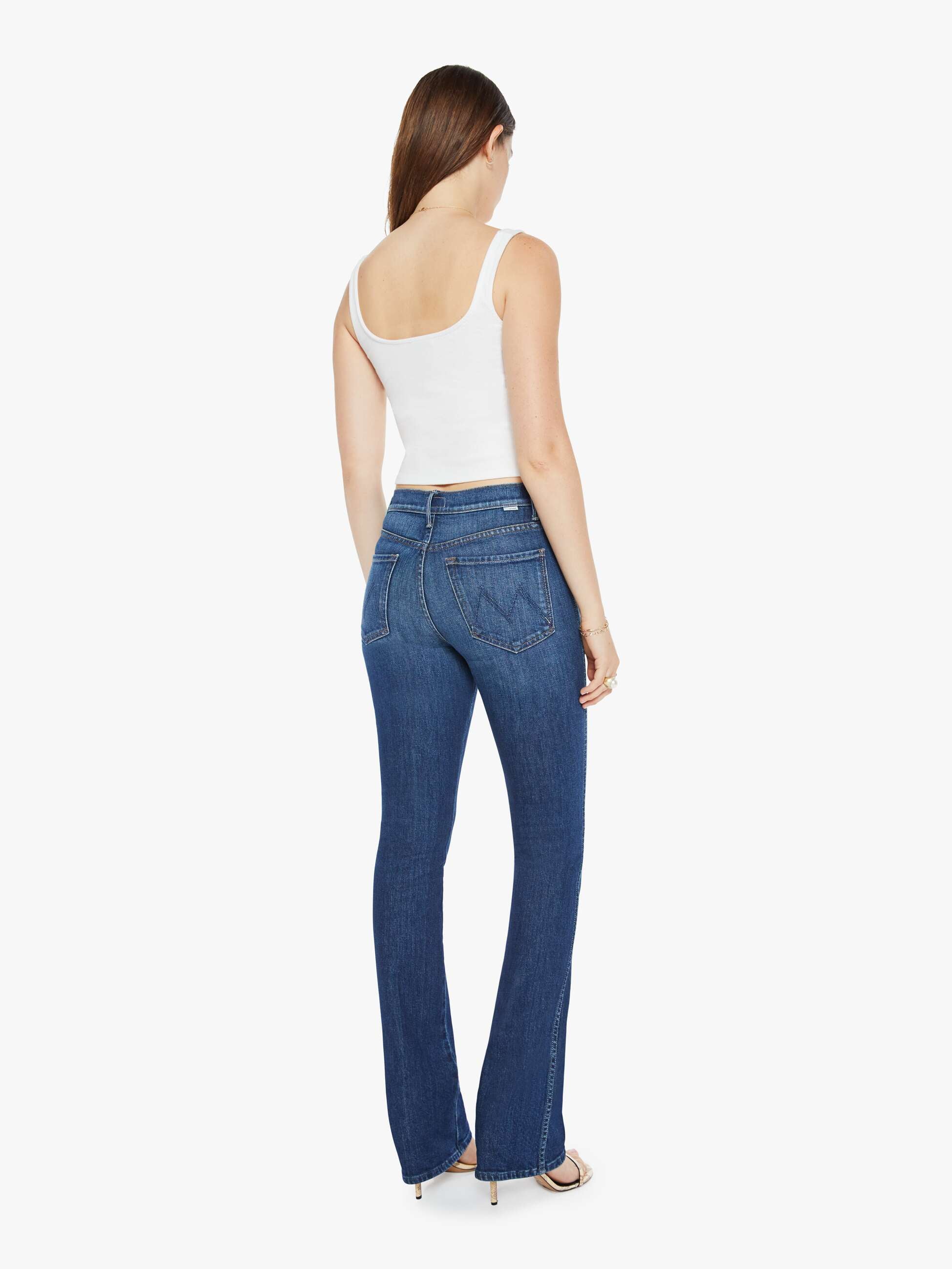 MOTHER 110271297 MR SMOKIN DOUBLE HEEL JEAN