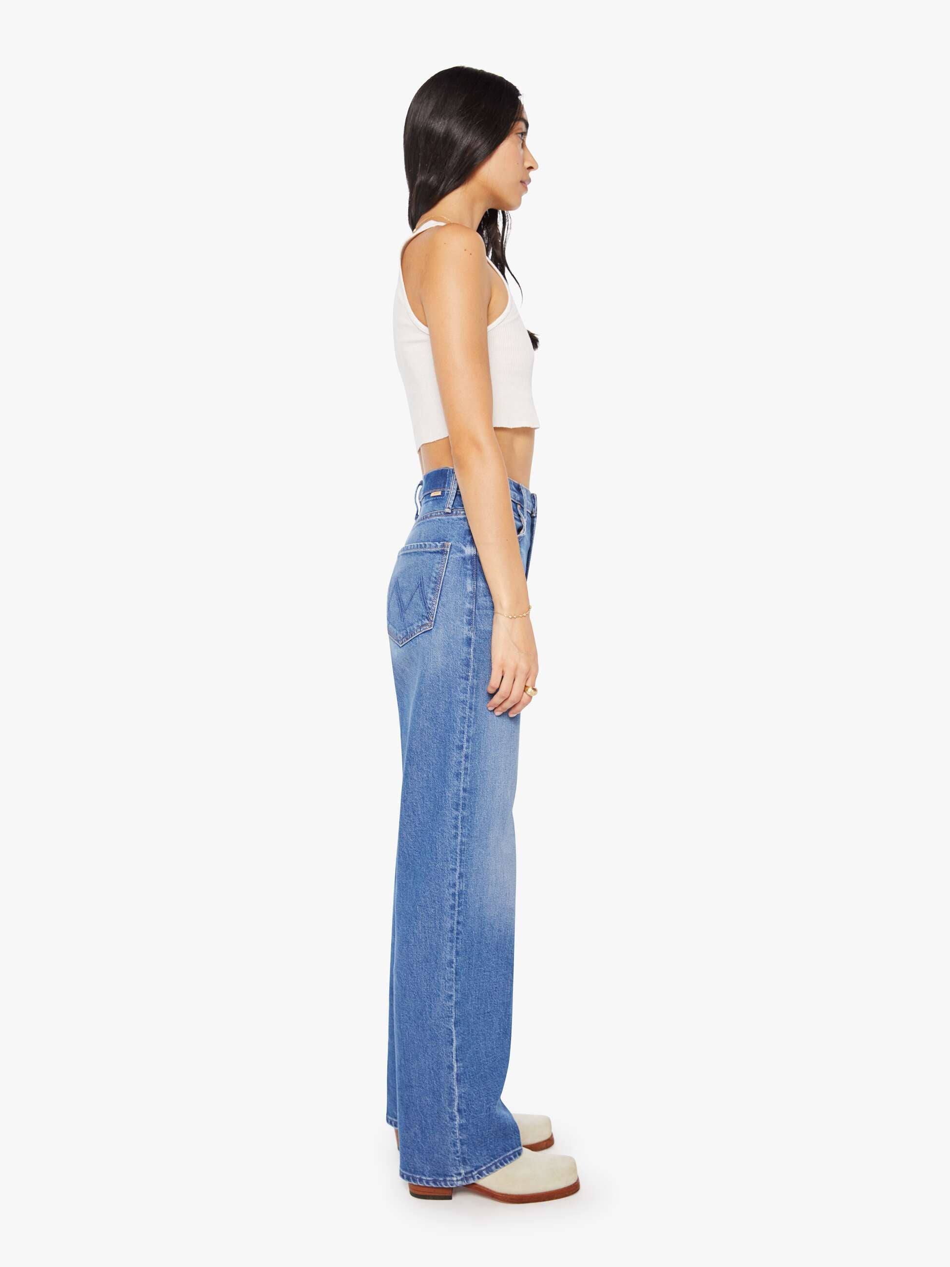 MOTHER HI WAISTED TUNNELVISION SNEAK