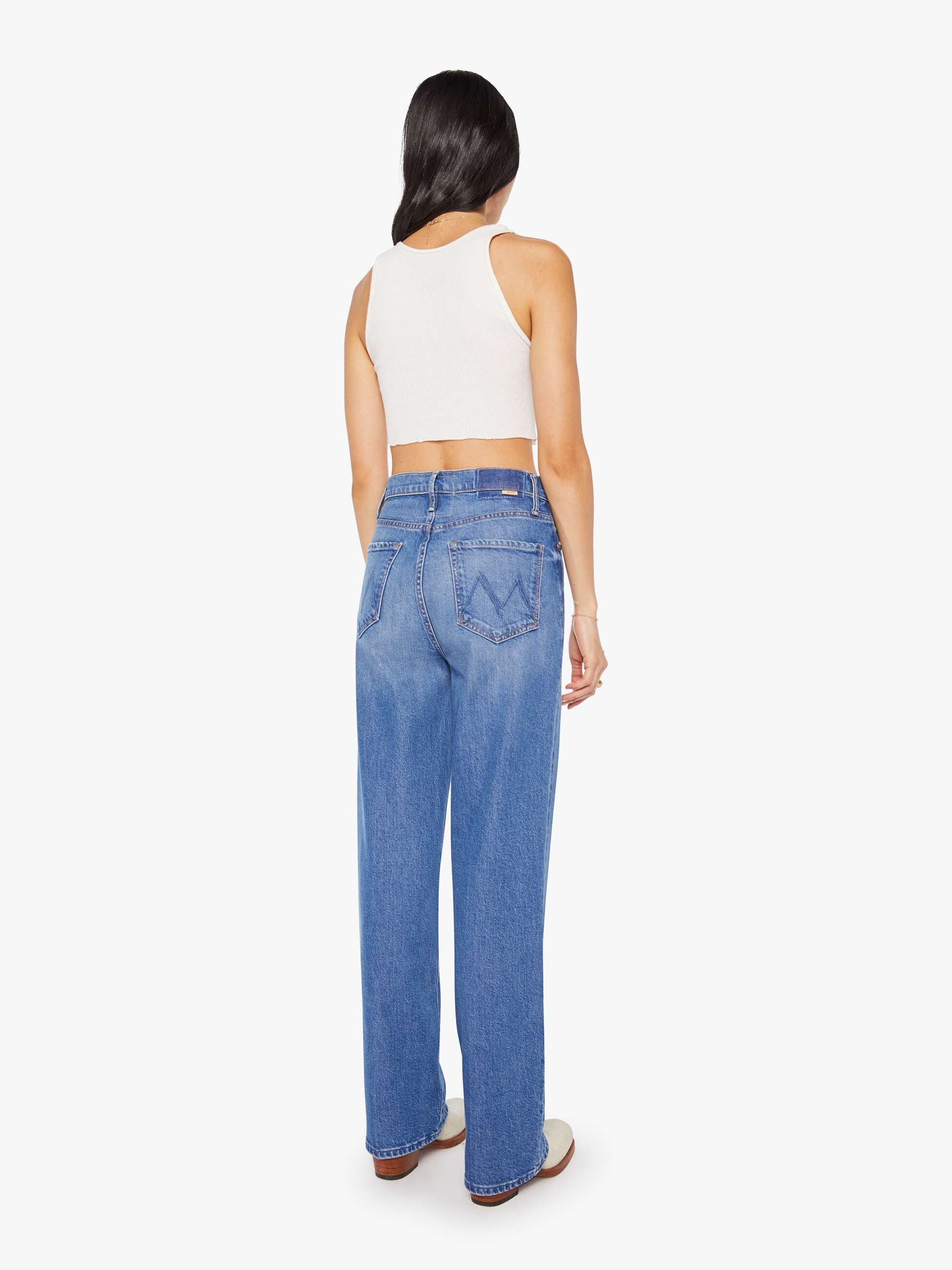 MOTHER HI WAISTED TUNNELVISION SNEAK