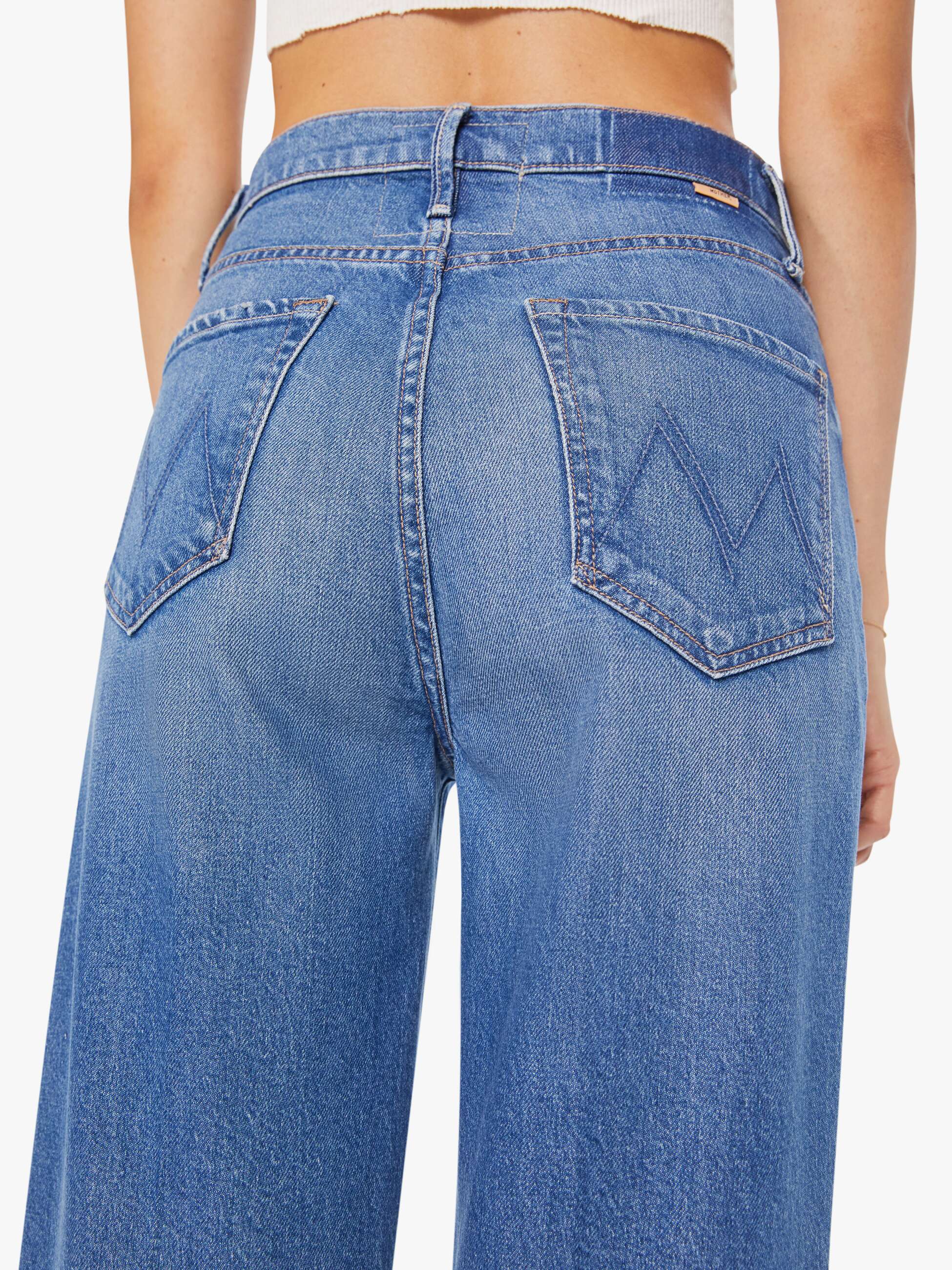 MOTHER HI WAISTED TUNNELVISION SNEAK