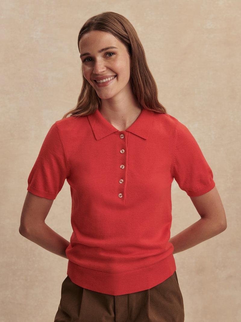 VARLEY TONY POLO KNIT TEE 3252932