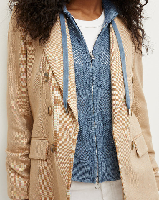 VERONICA BEARD BREY HOODIE DICKEY 5371