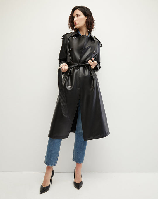 VERONICA BEARD CONELEY DICKEY TRENCH COAT 0252