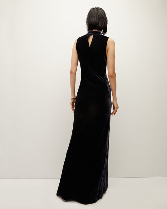 VERONICA BEARD KURA VELVET DRESS 0052
