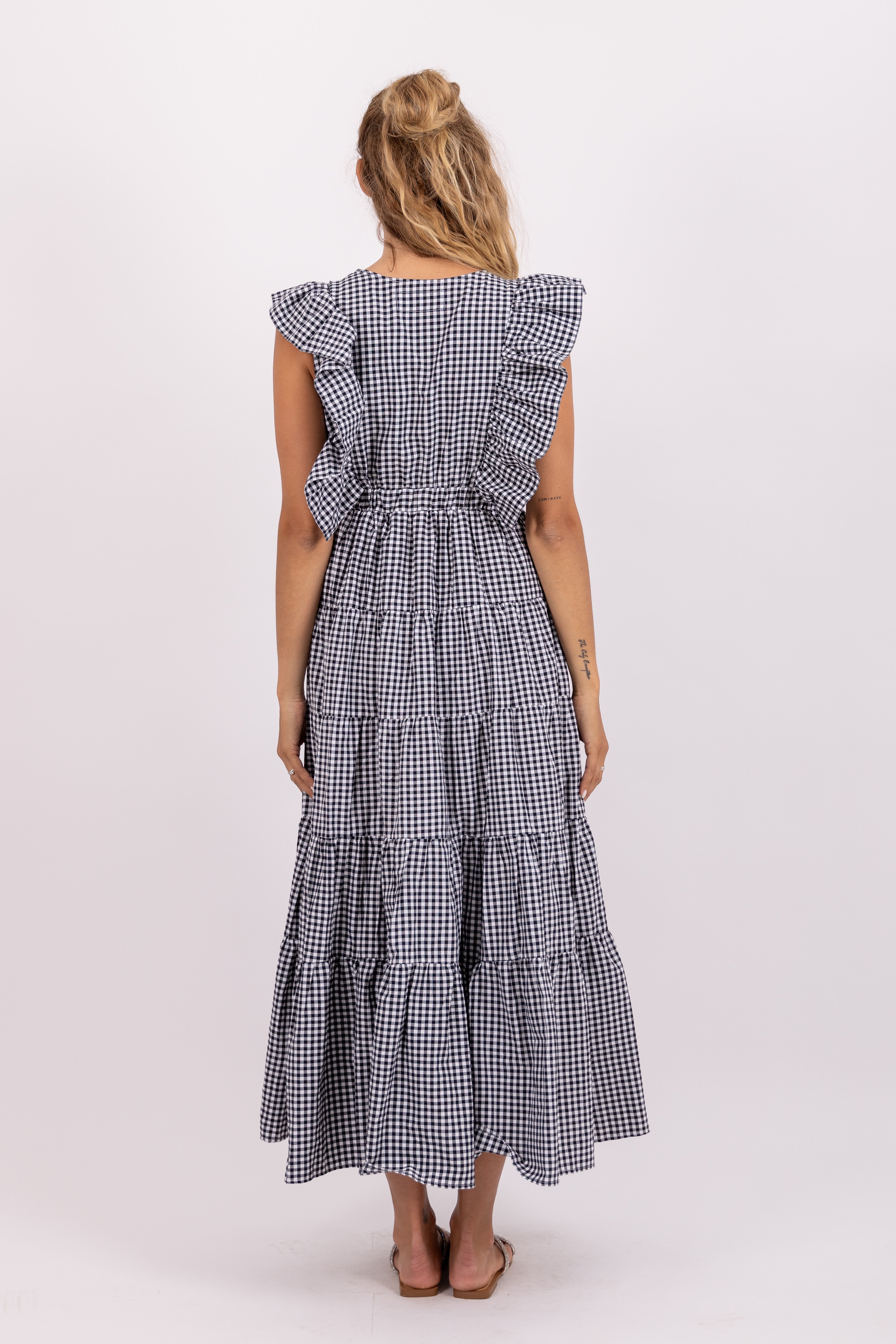 SUNDRESS R25017 SHANDRANI GINGHAM DRESS
