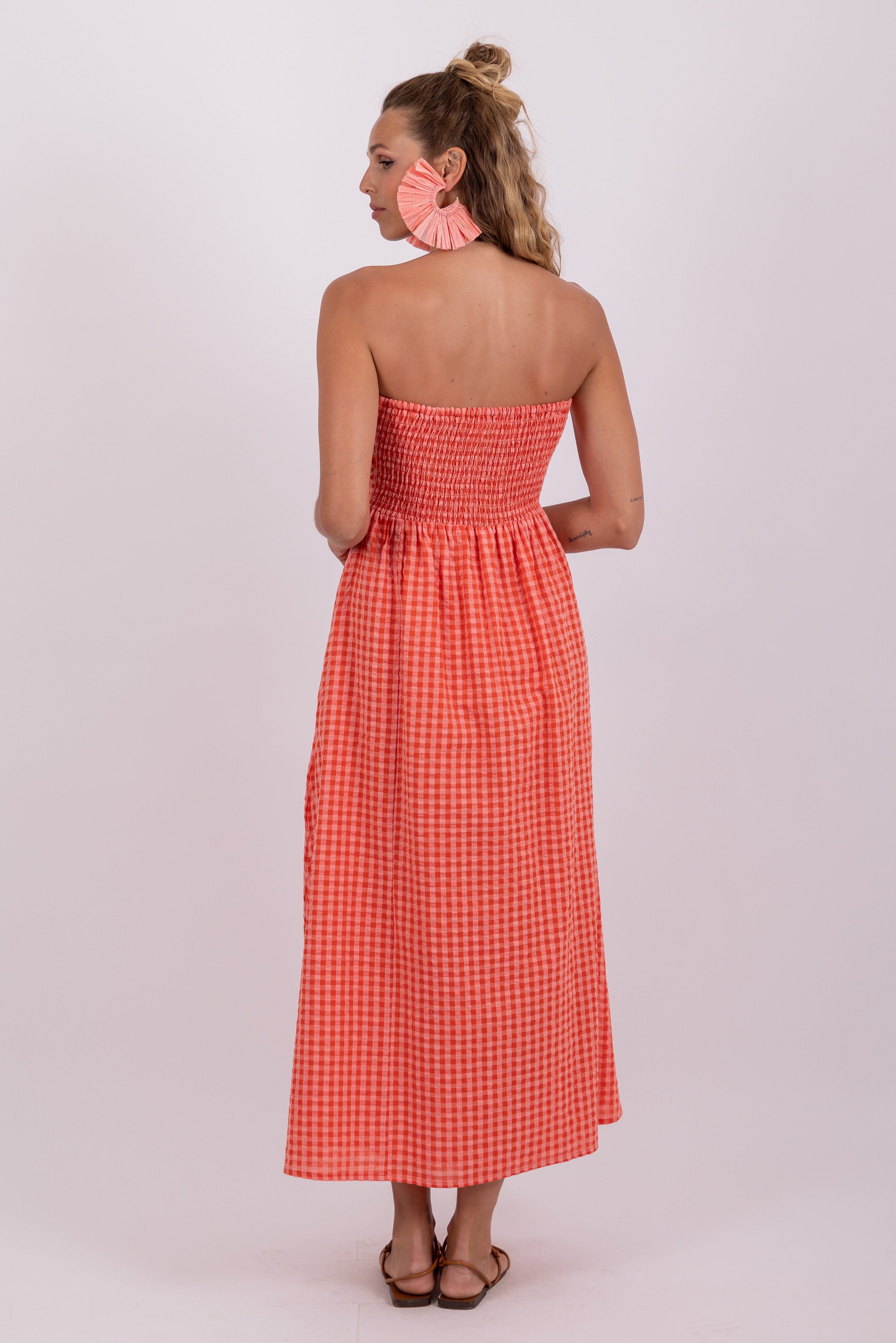 SUNDRESS S25009 AMELIE GINGHAM DRESS