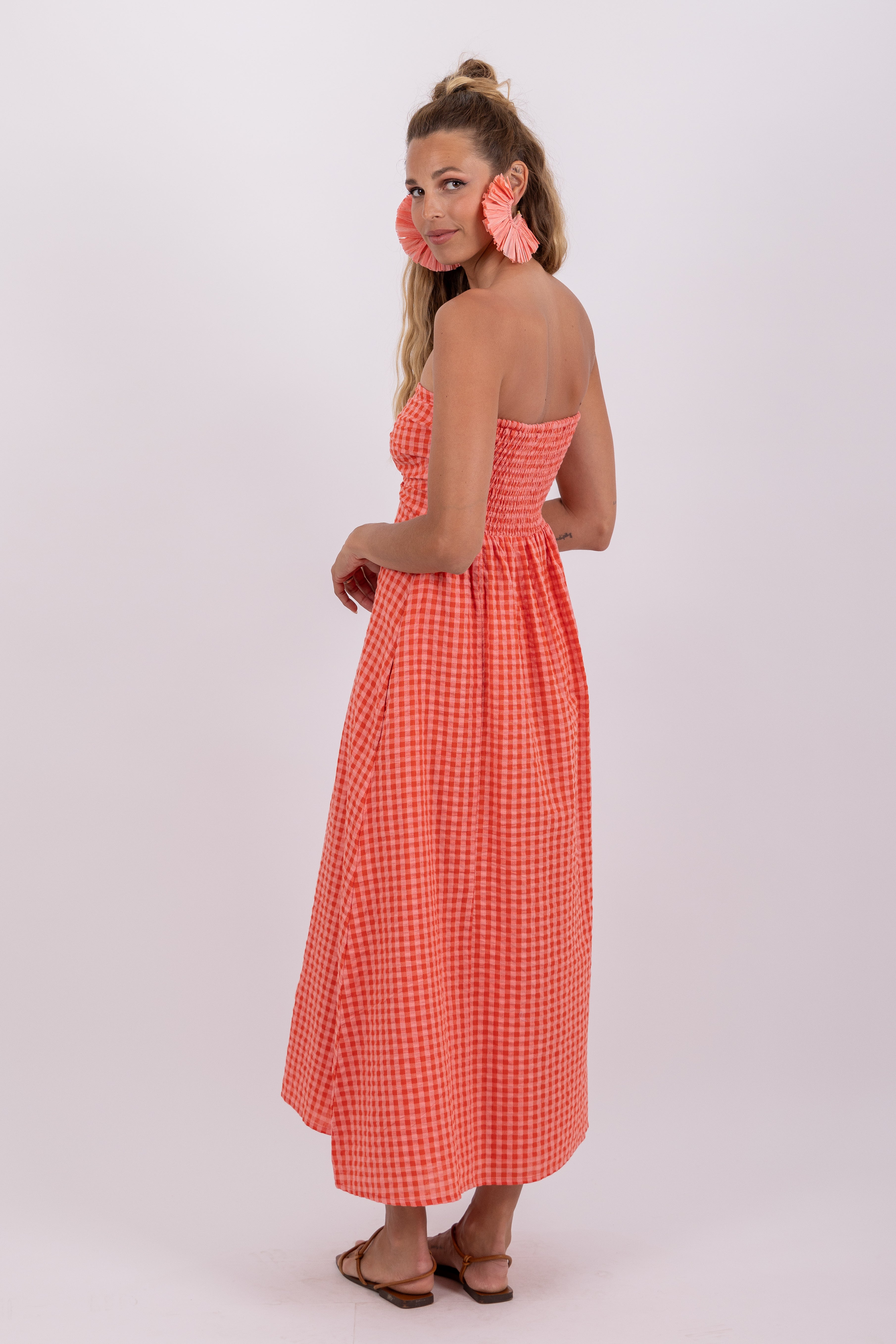 SUNDRESS S25009 AMELIE GINGHAM DRESS