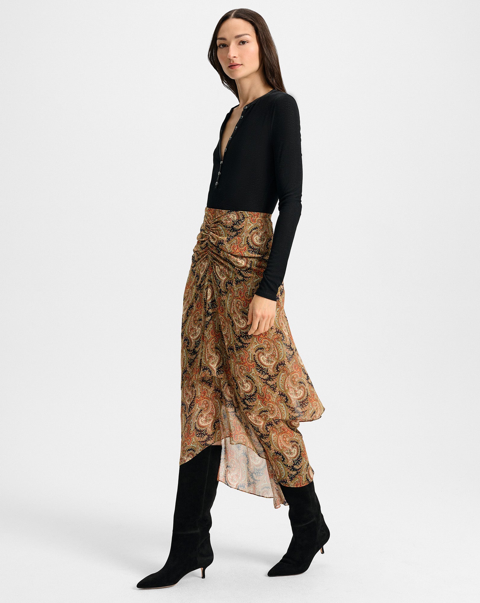 VERONICA BEARD SIRA SKIRT 0264