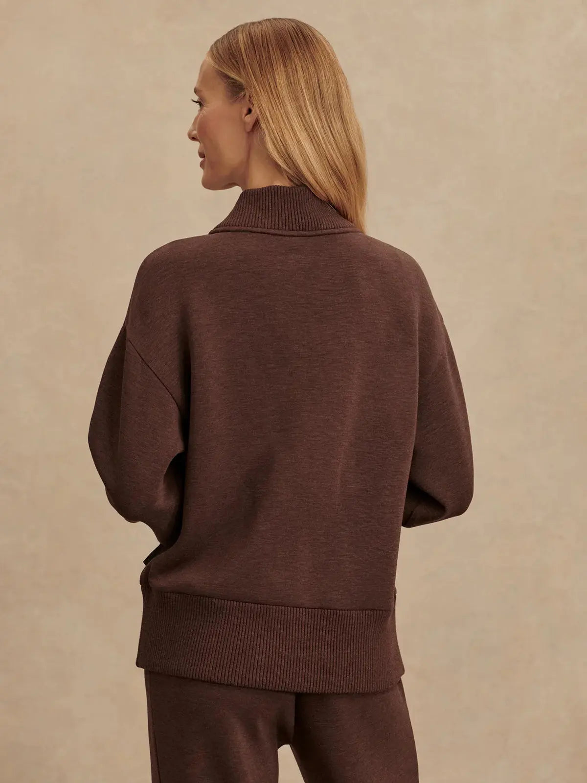 VARLEY SALLY HALF ZIP SWEAT
