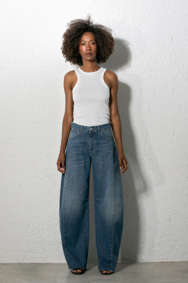 NOIR N BLEU ARIEL BALLOON JEANS