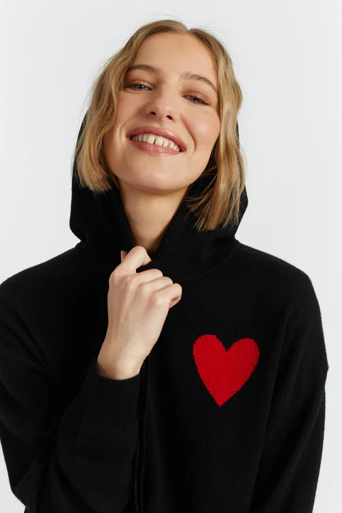 CHINTI & PARKER KAW2563 HEART BRETON HOODIE