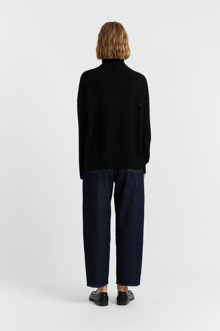 CHINTI & PARKER KAW2569 HEART BRETON ROLL NECK