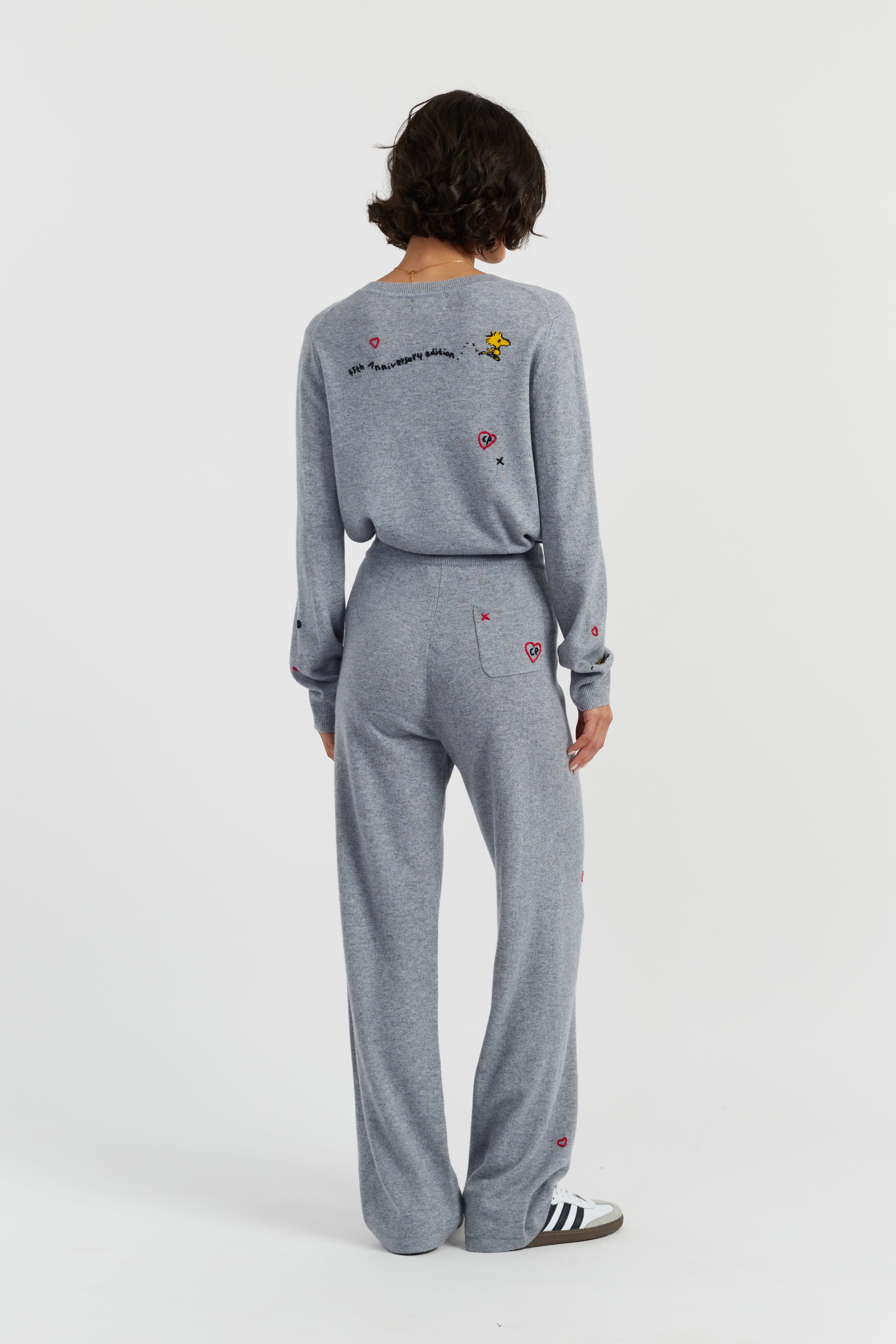 CHINTI & PARKER KAW2531 PEANUTS WIDE LEG TRACK PANTS