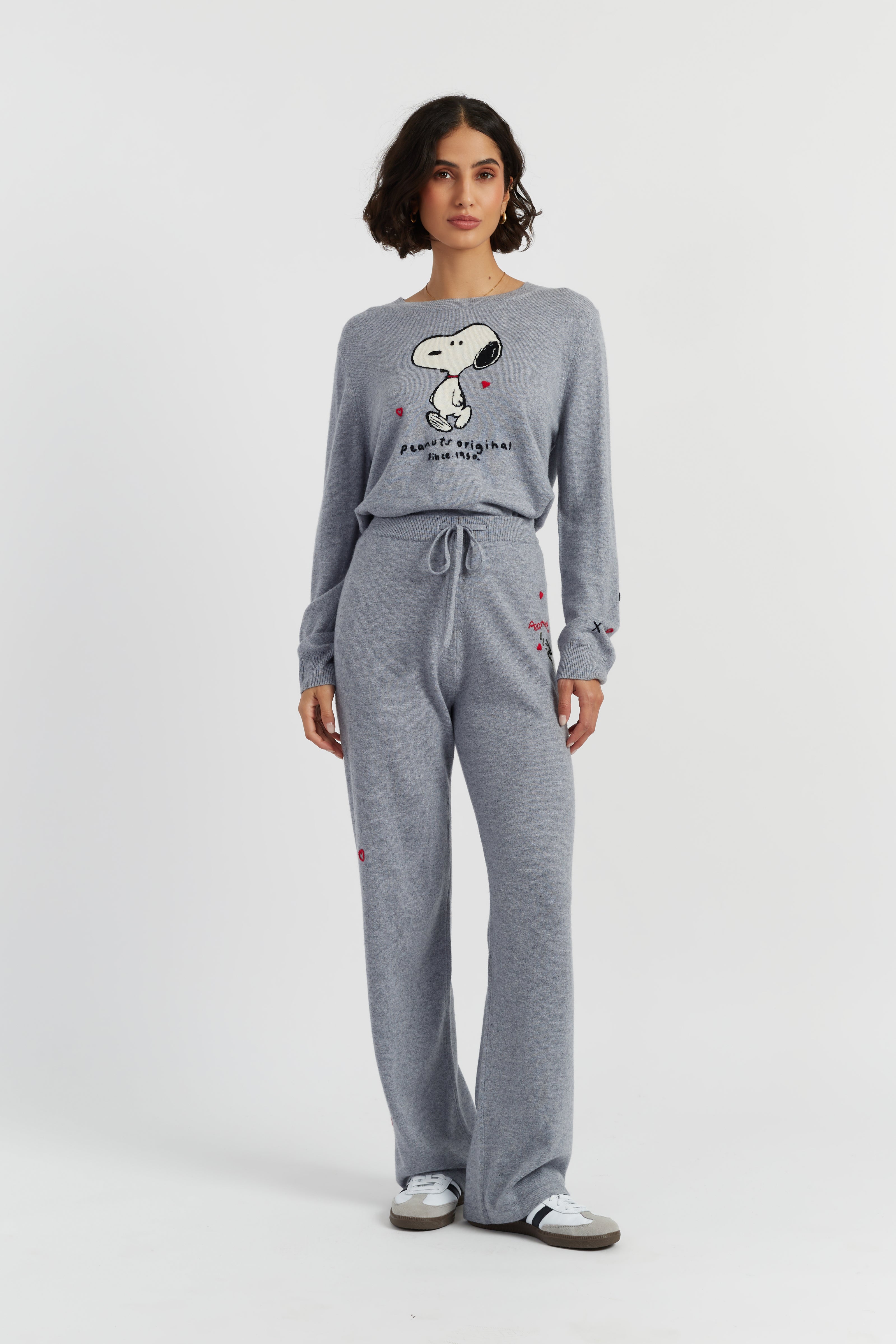 CHINTI & PARKER KAW2531 PEANUTS WIDE LEG TRACK PANTS