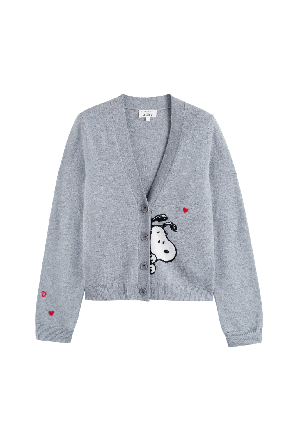 CHINTI & PARKER KAW2535 SNOOPY PEEK CARDI
