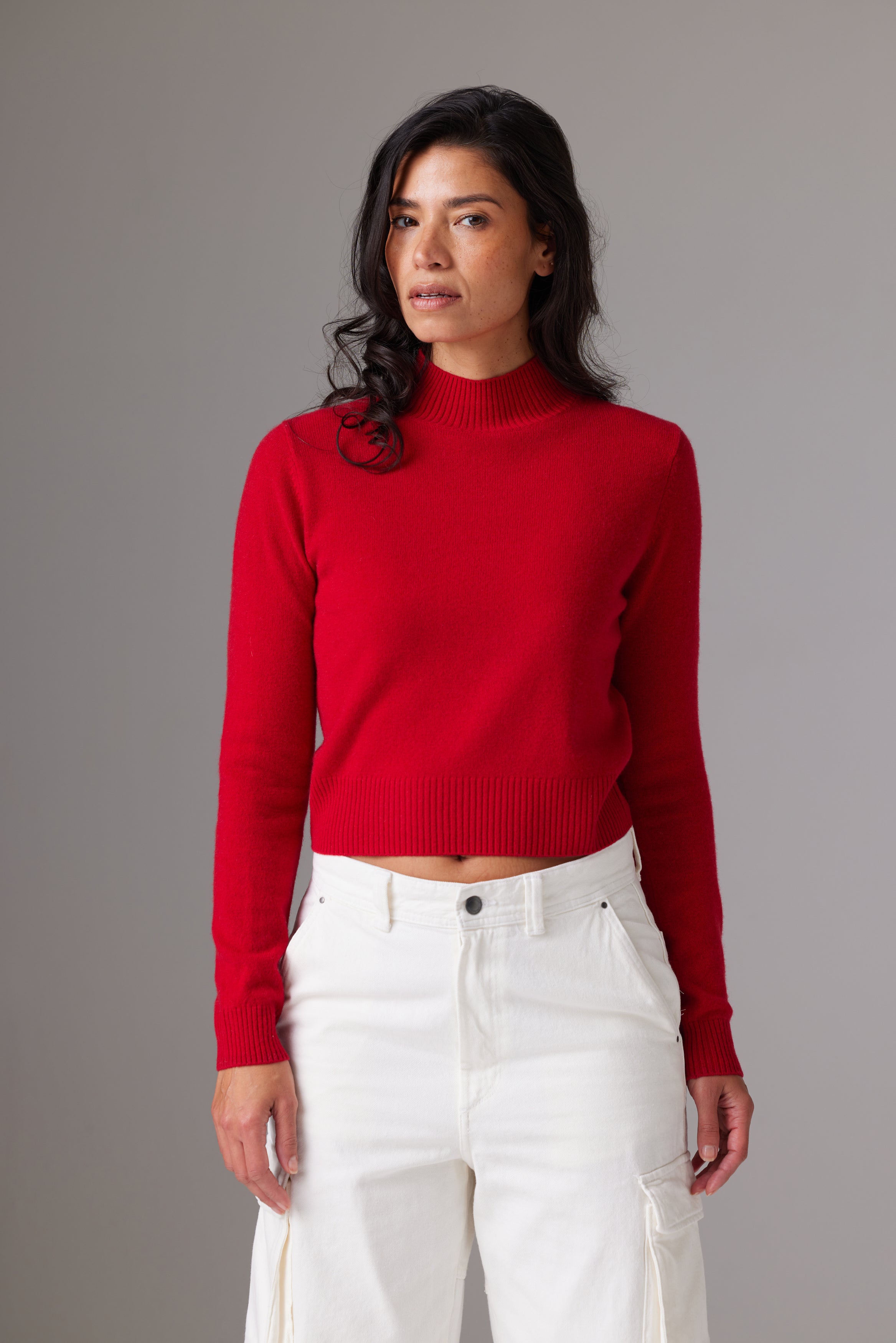 COLORUSH WOMAD FUNNEL NECK