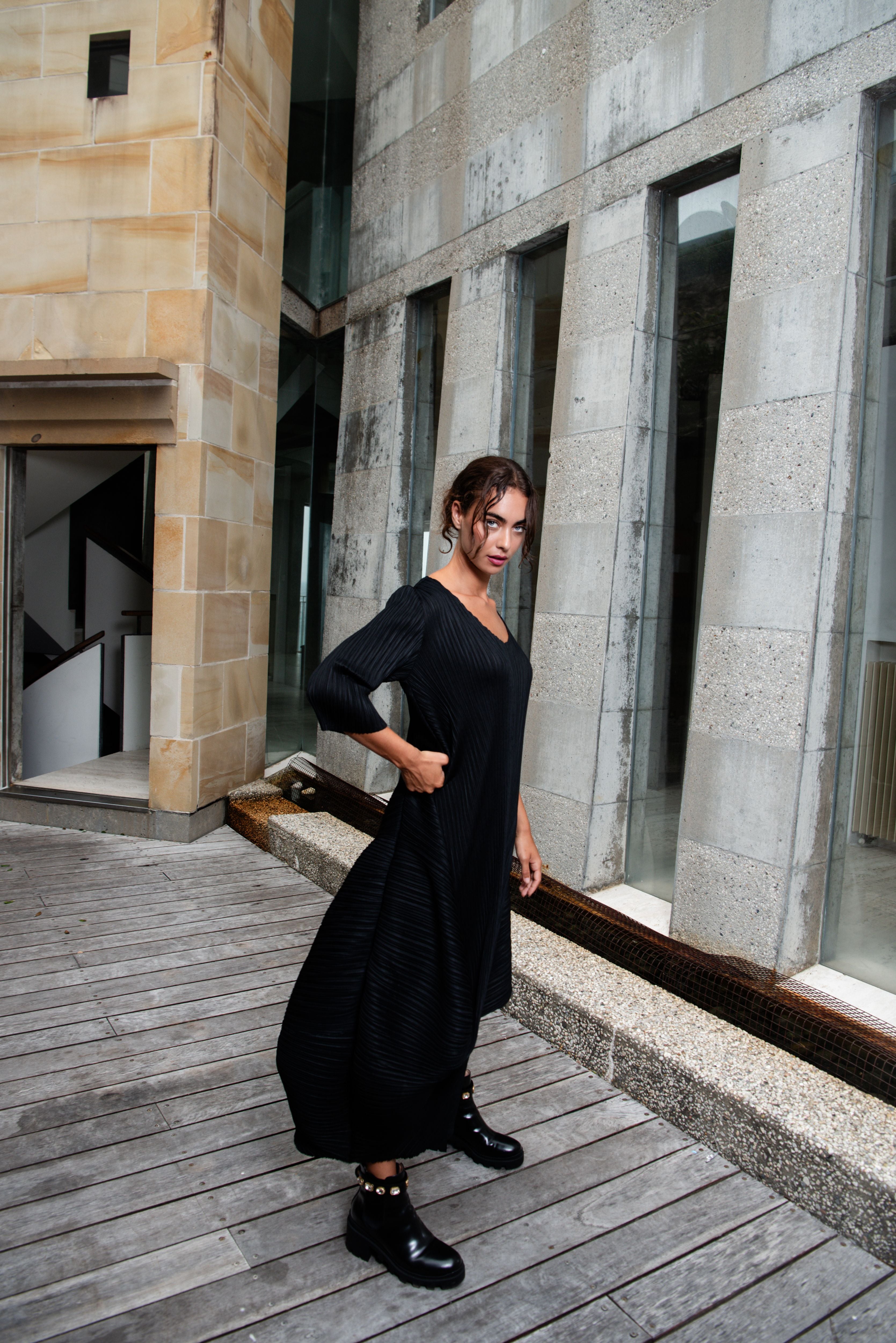 ALQUEMA DRAPER 251 DRESS