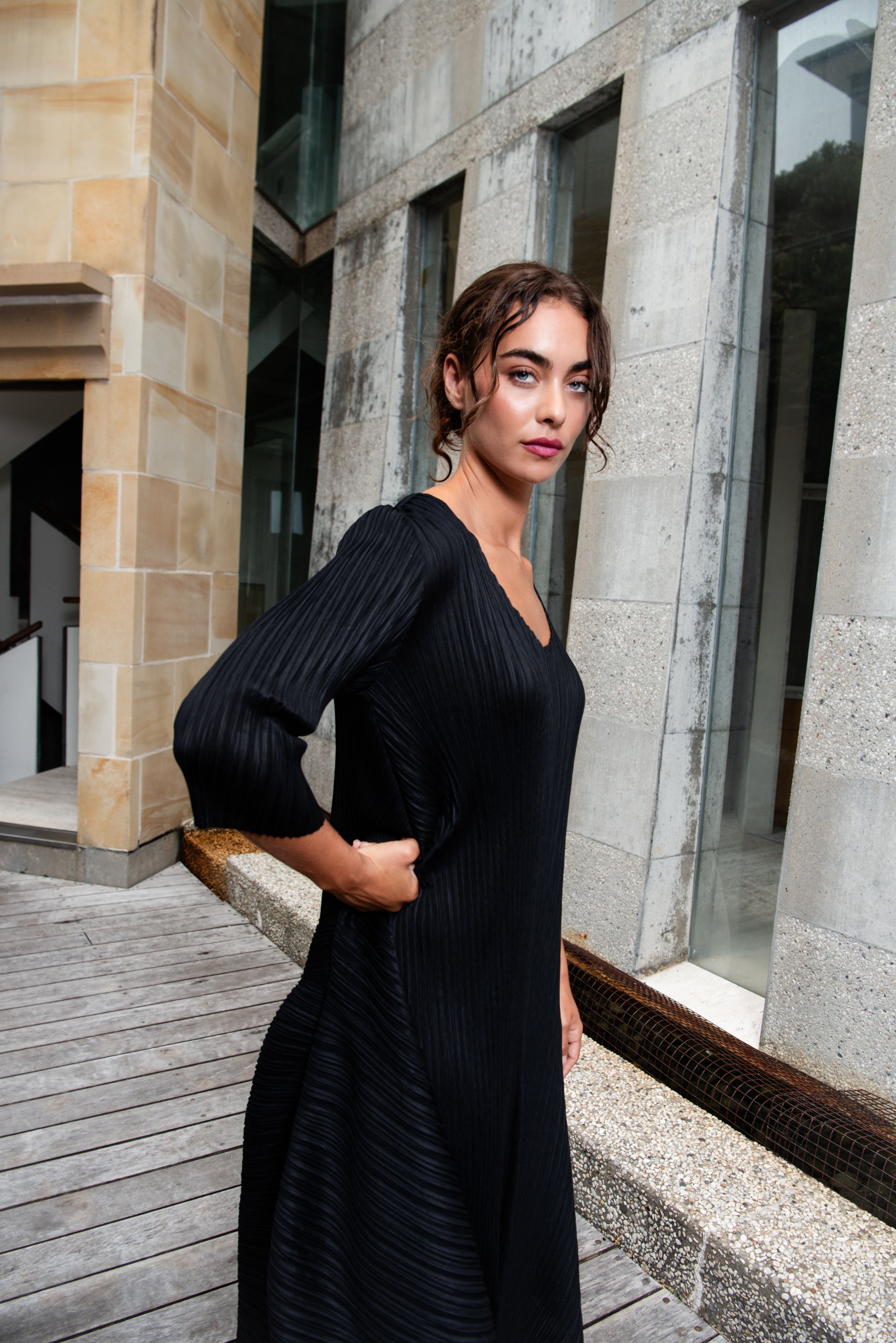 ALQUEMA DRAPER 251 DRESS