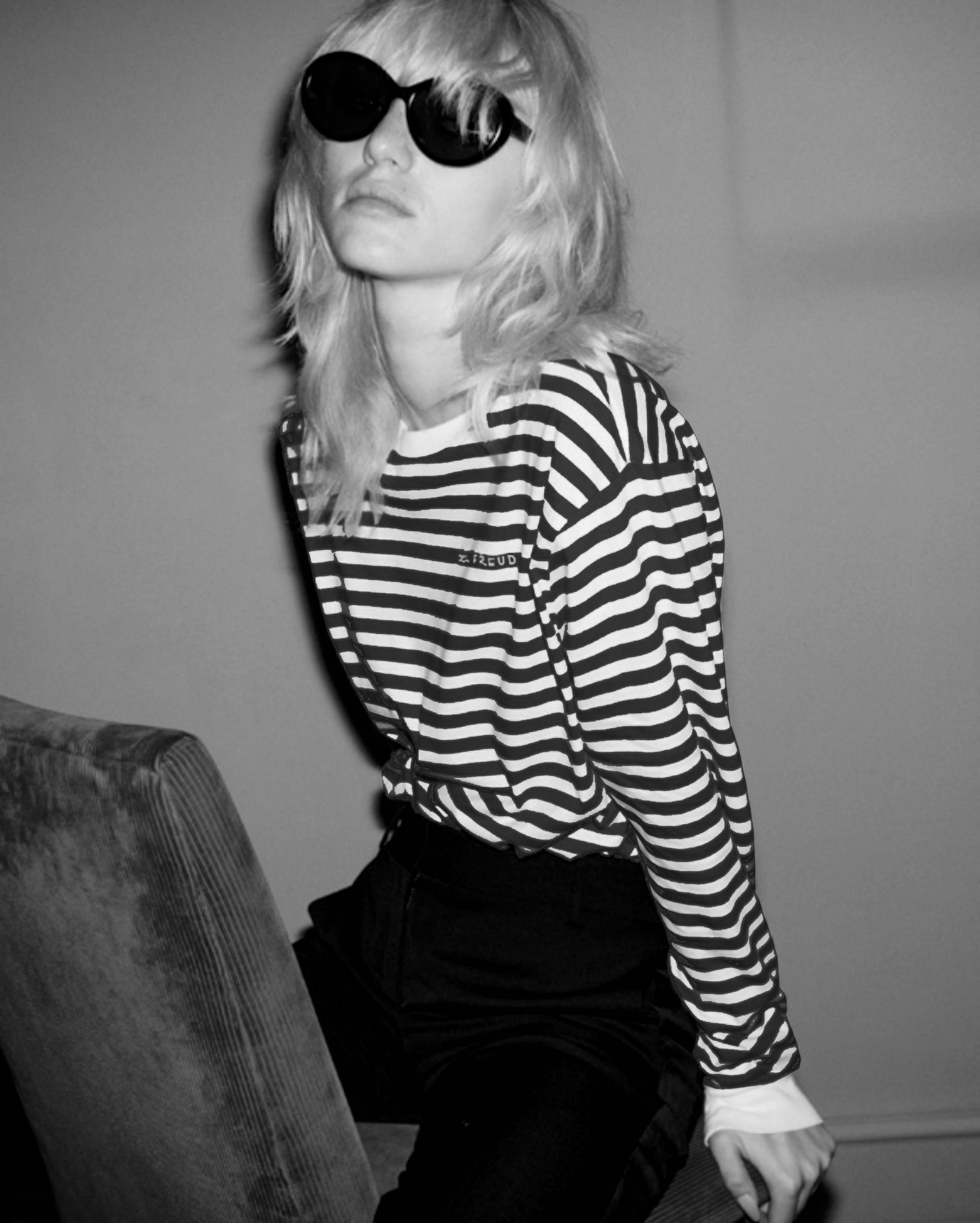 BELLA FREUD LS STRIPED T SHIRT