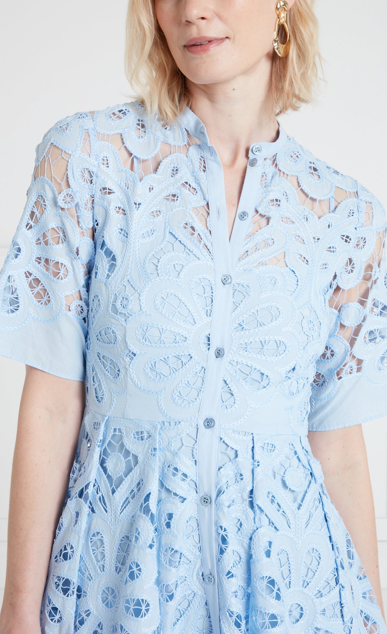 TEMPERLEY GUINEVERE SHIRT DRESS