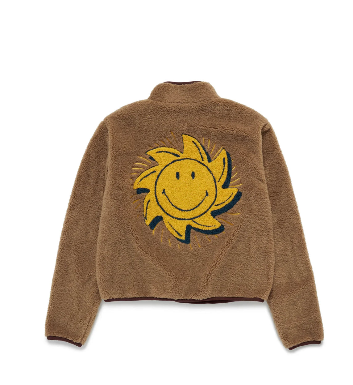 SAMII RYAN SMILEY SUNSHINE SHERPA JACKET