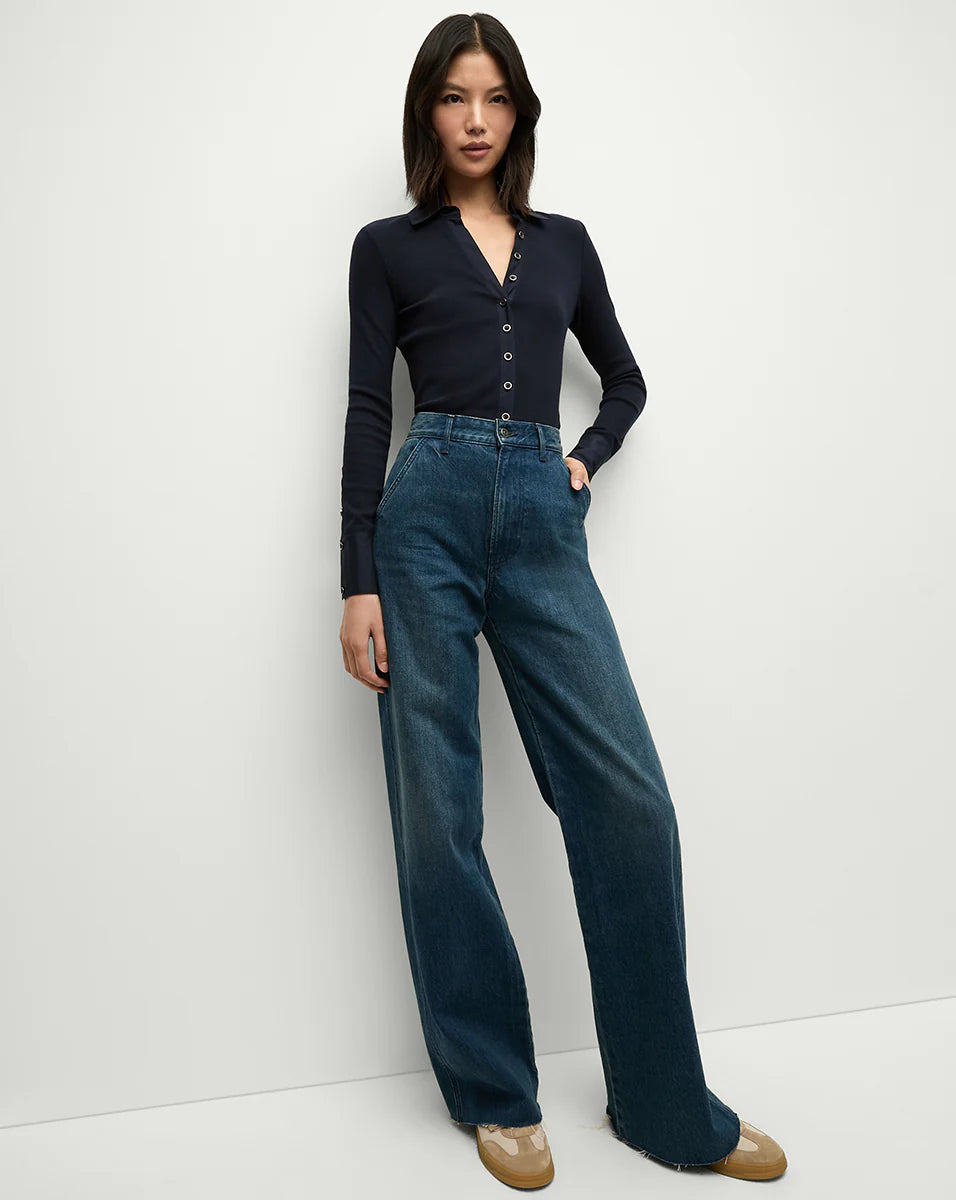 VERONICA BEARD 029725 SCOTTIE MIXED MEDIA TOP