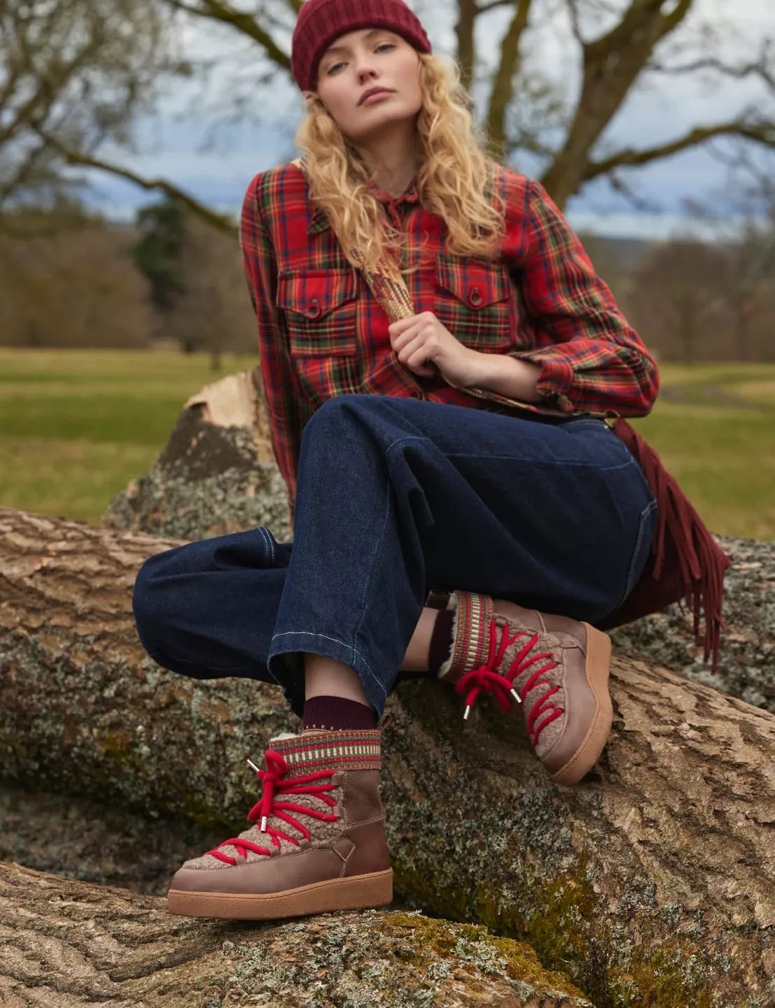 PENELOPE CHILVERS COSMOS FLEECE BOOT