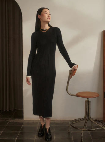 VARLEY W252415 AXEL MIDI DRESS
