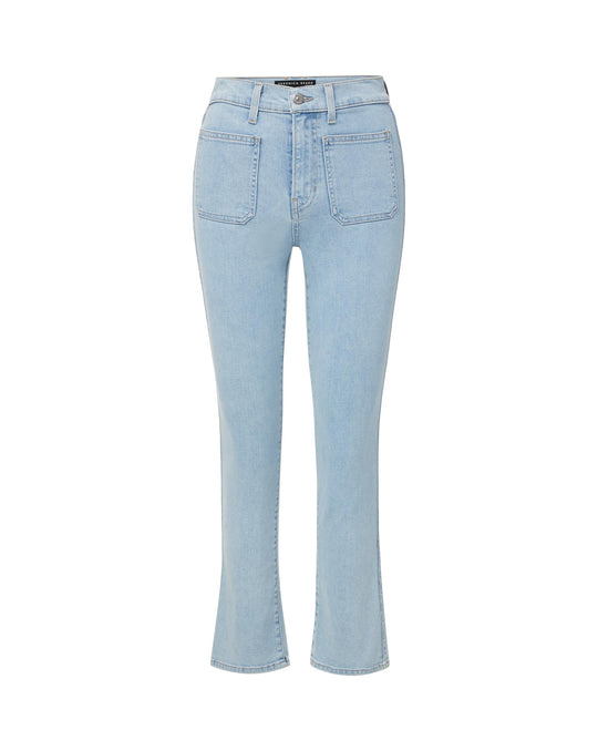 VERONICA BEARD CARLY KICK FLARE PATCH POCKET 76GR