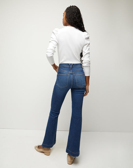 VERONICA BEARD CARSON ANKLE FLARE 037BB