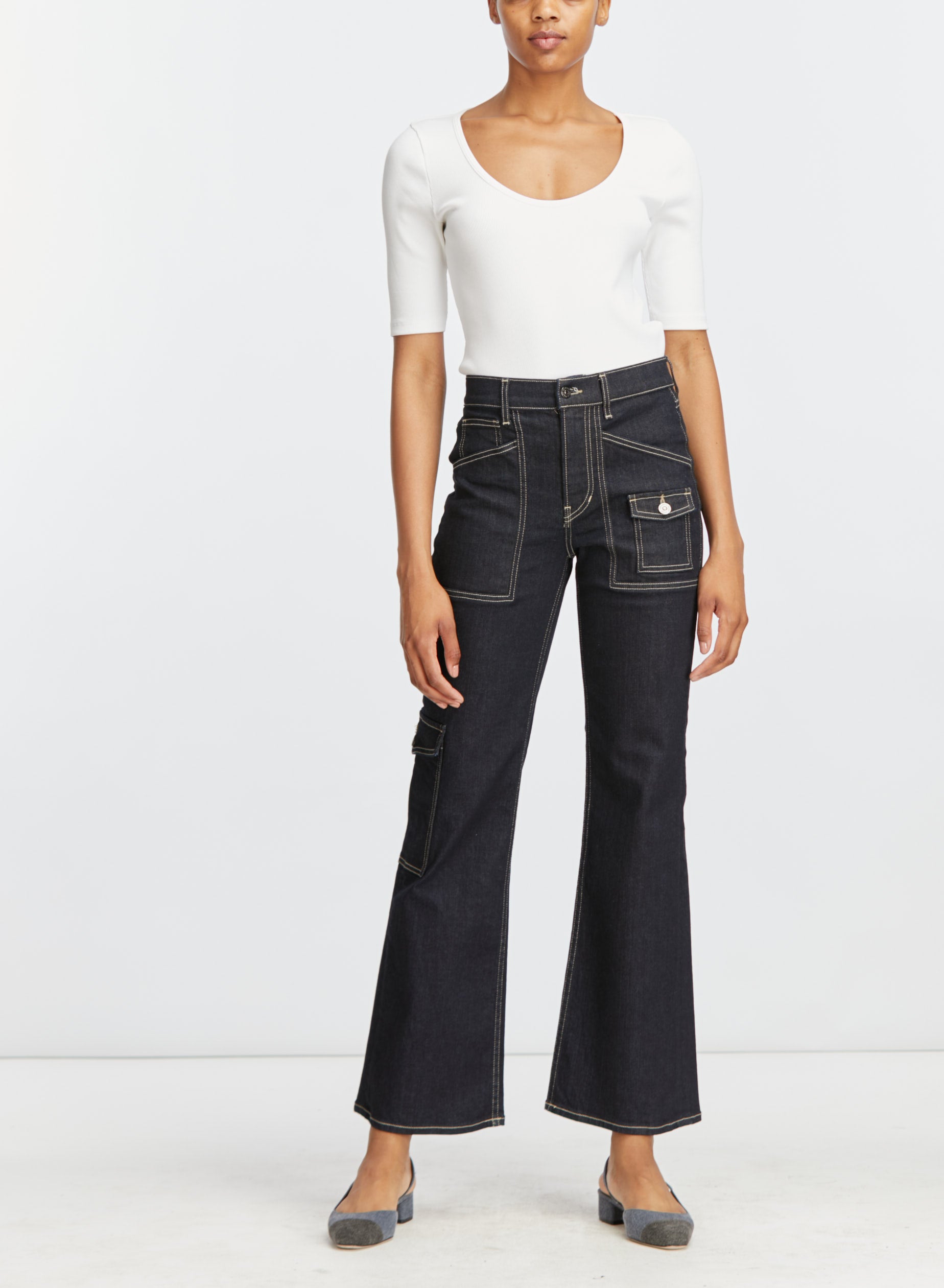 VERONICA BEARD ANAFI TEE 0794