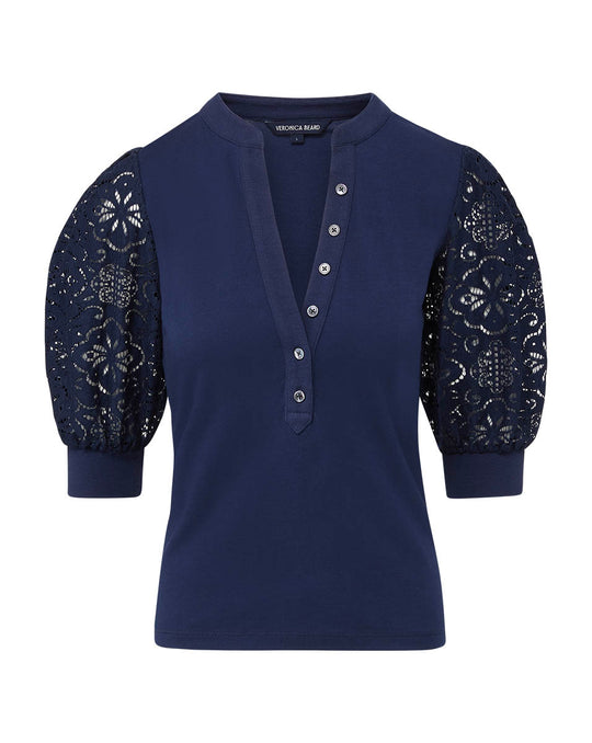 VERONICA BEARD CORALEE BRODERIE TOP 0831