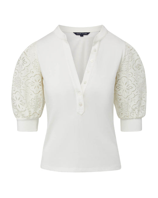 VERONICA BEARD CORALEE BRODERIE TOP 0831