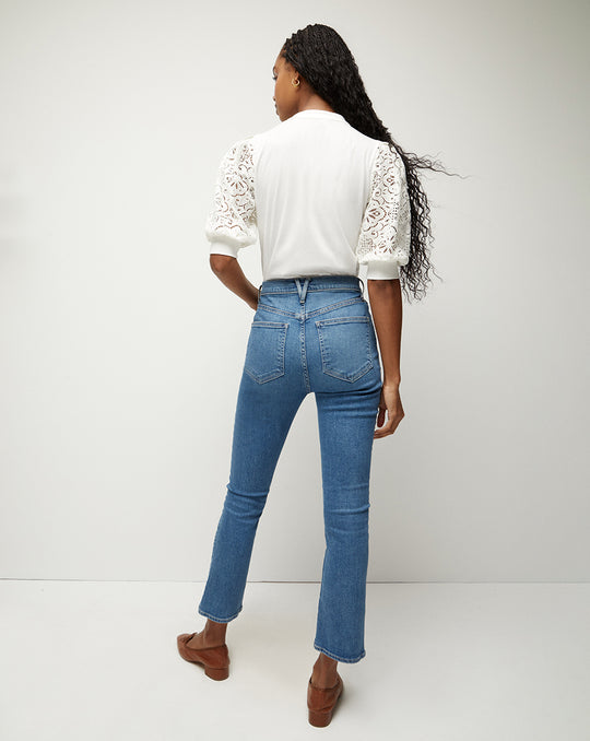 VERONICA BEARD CORALEE BRODERIE TOP 0831