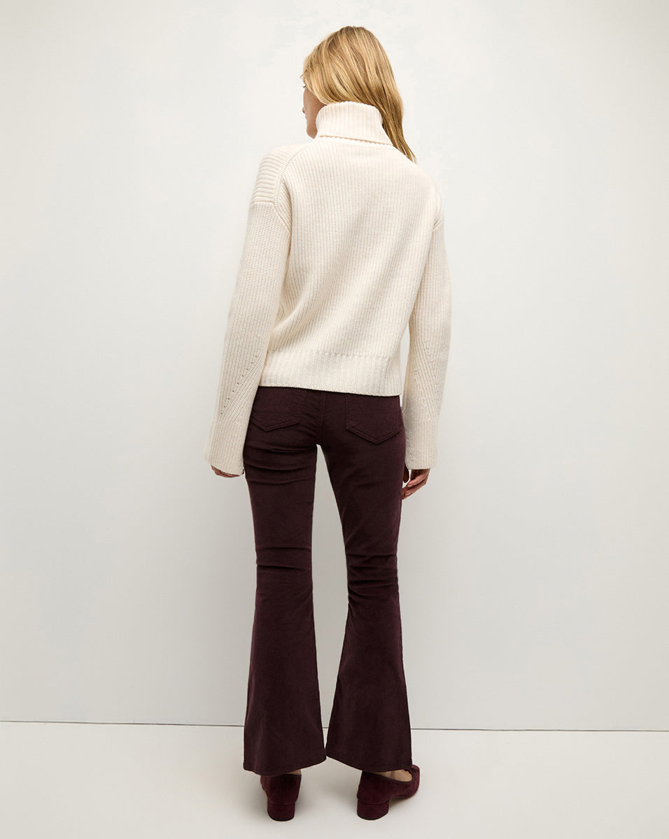VERONICA BEARD CARSON ANKLE FLARE 37PU
