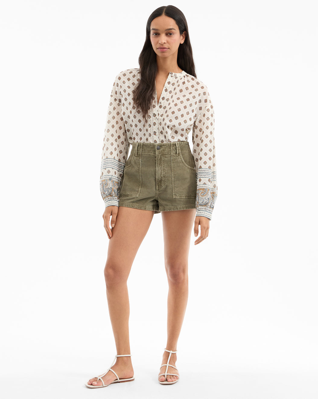 VERONICA BEARD 41188 LOLLIE BLOUSE