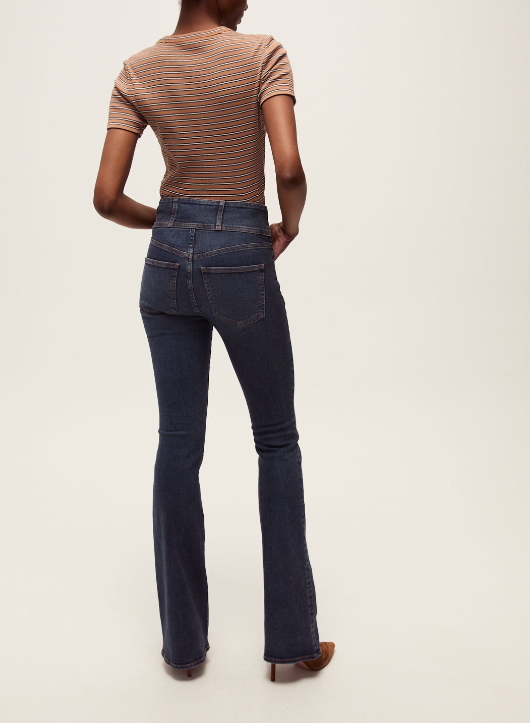 VERONICA BEARD 644 BEVERLY HR SKINNY FLARE