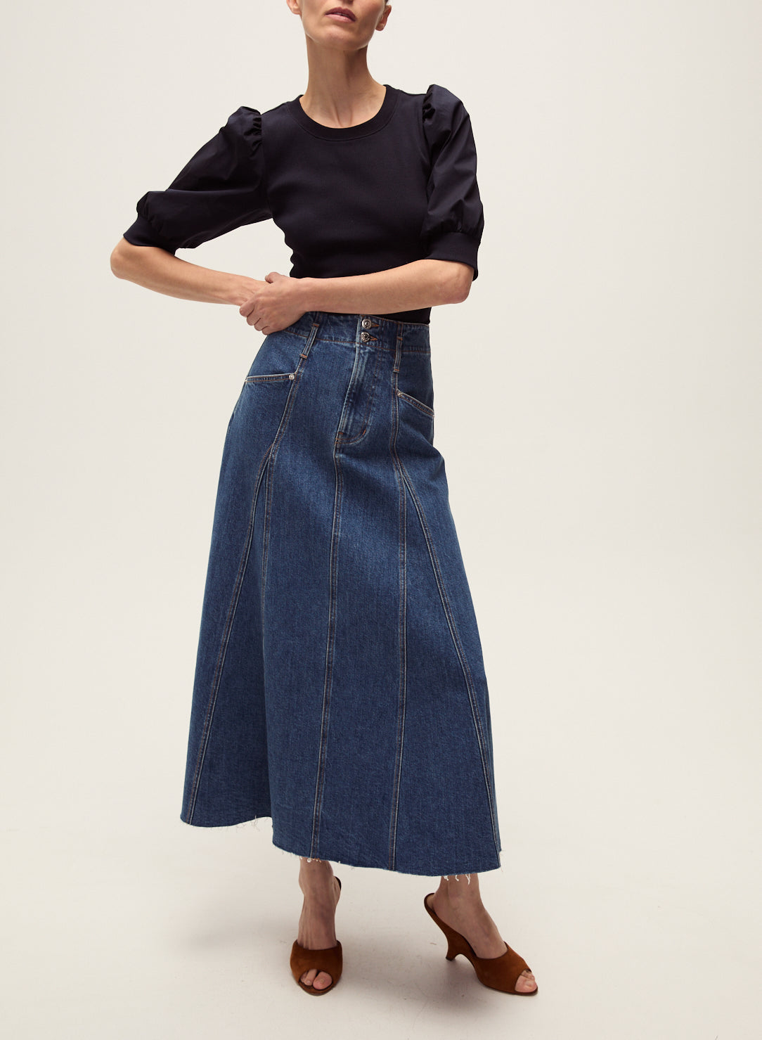 VERONICA BEARD 047 ALIX CIRCLE SKIRT
