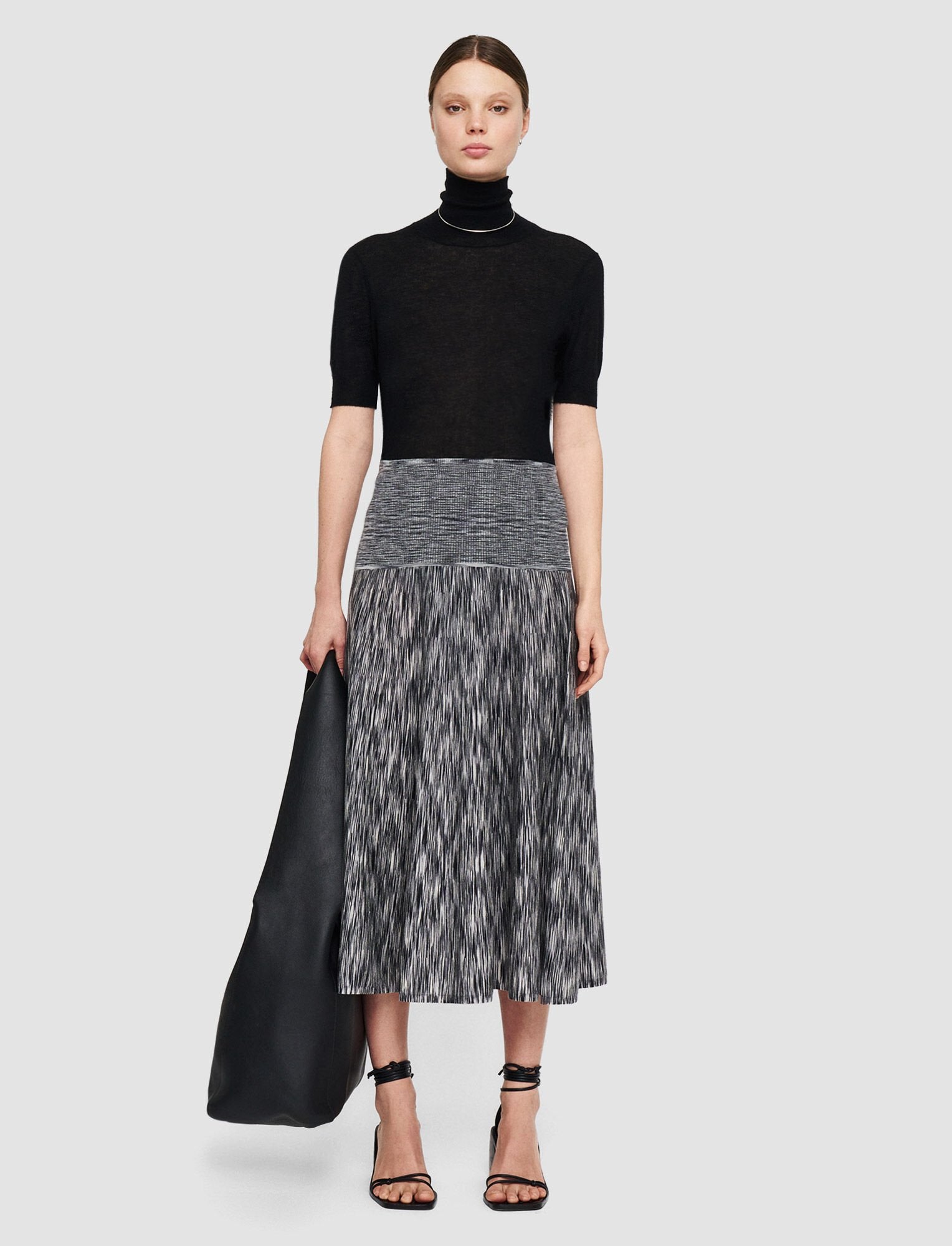 JOSEPH SKIRT PRINTED MERINO JF008271