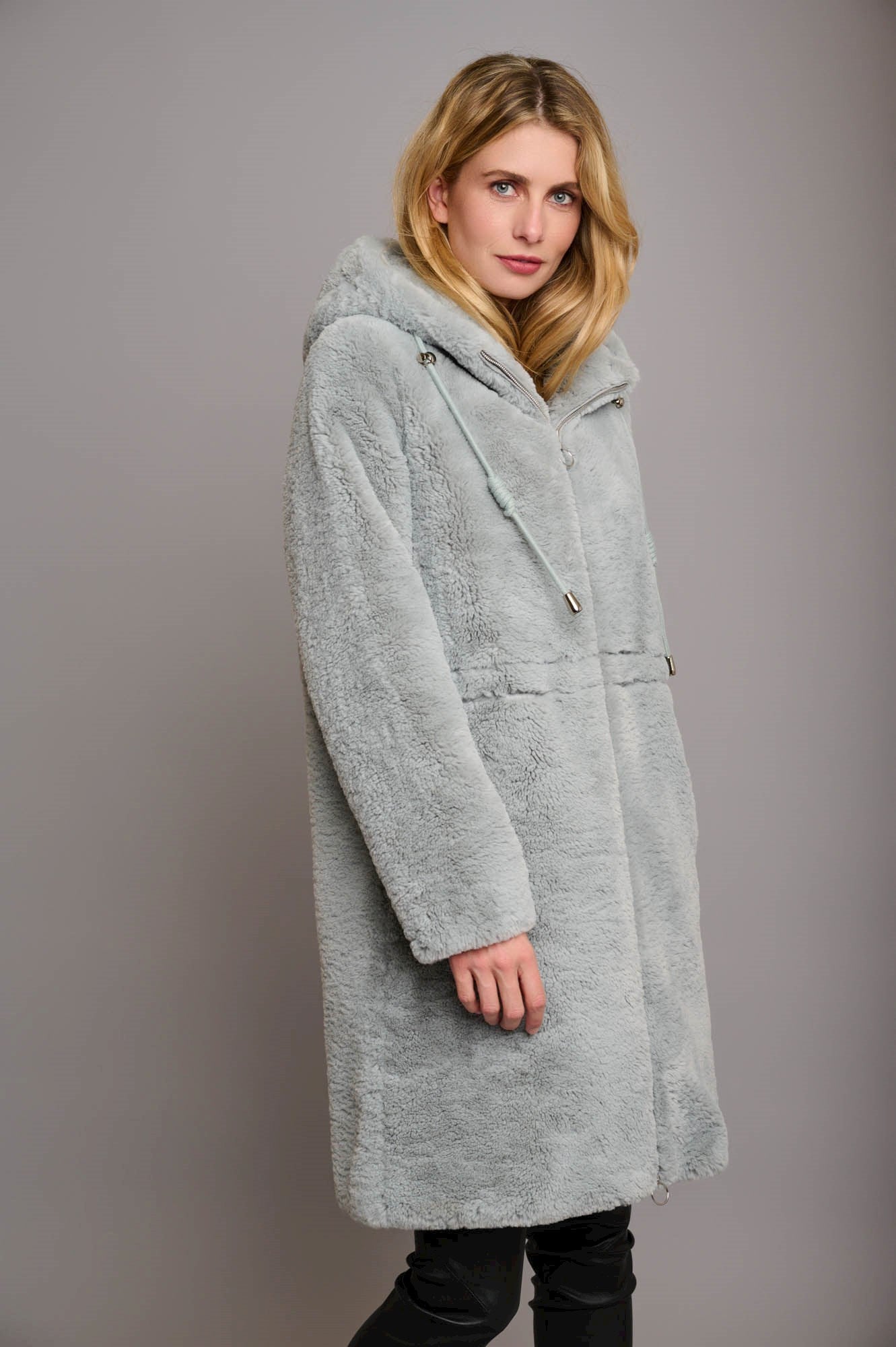 RINO AND PELLE JERINA HOOD COAT