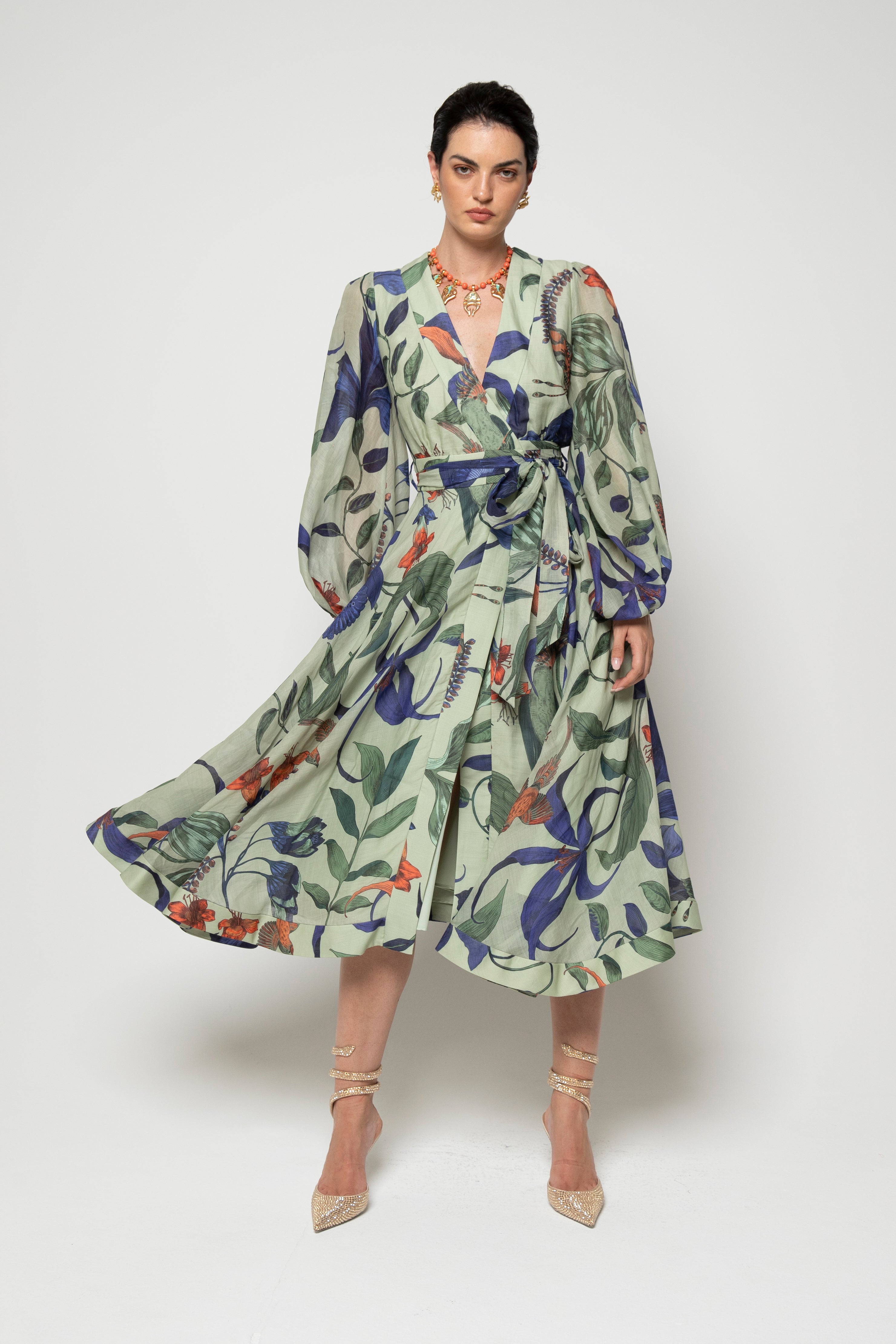 LAVI LONG LIGEA DRESS