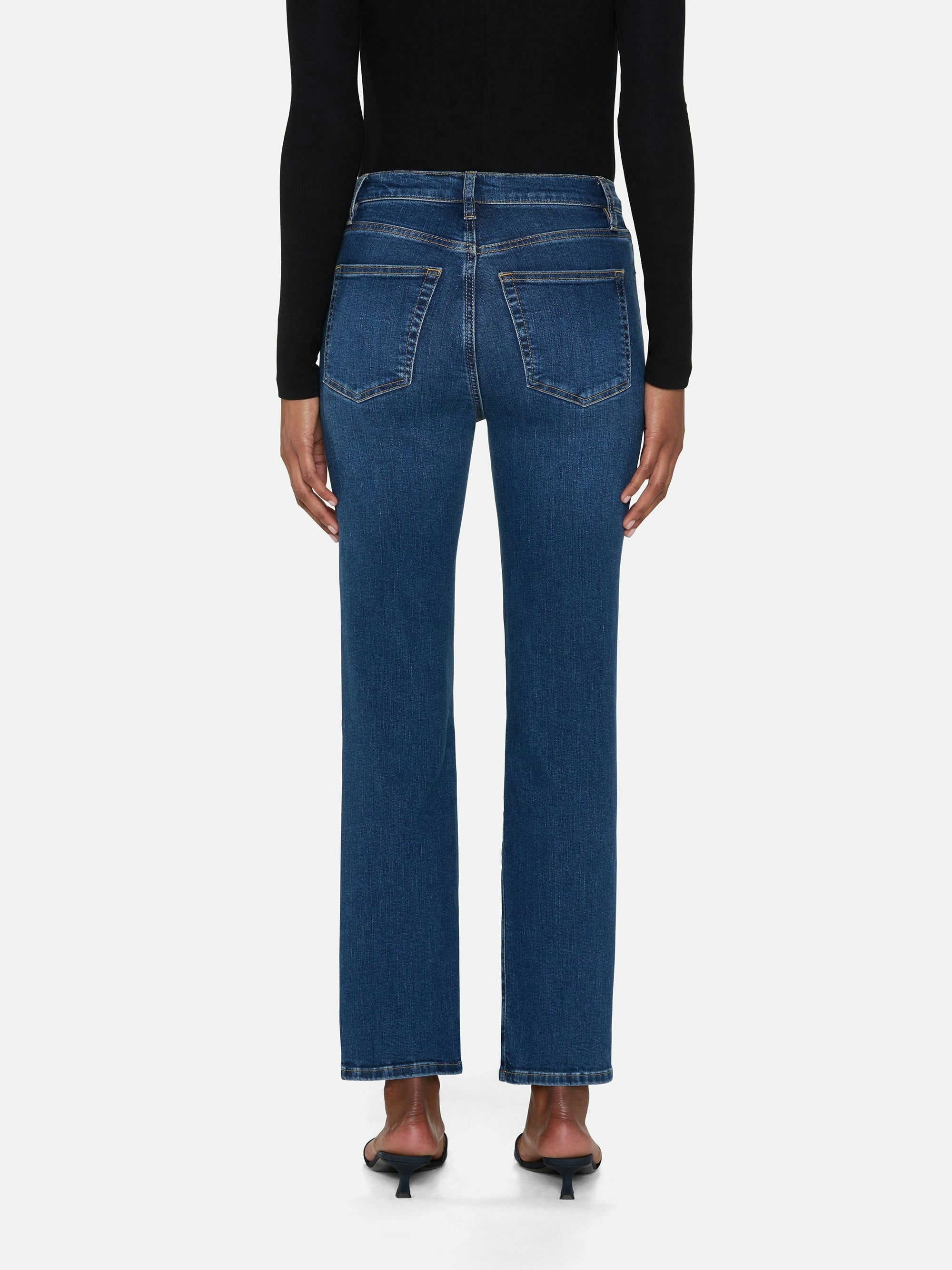 FRAME LSLS814 LE SLEEK STRAIGHT JEAN