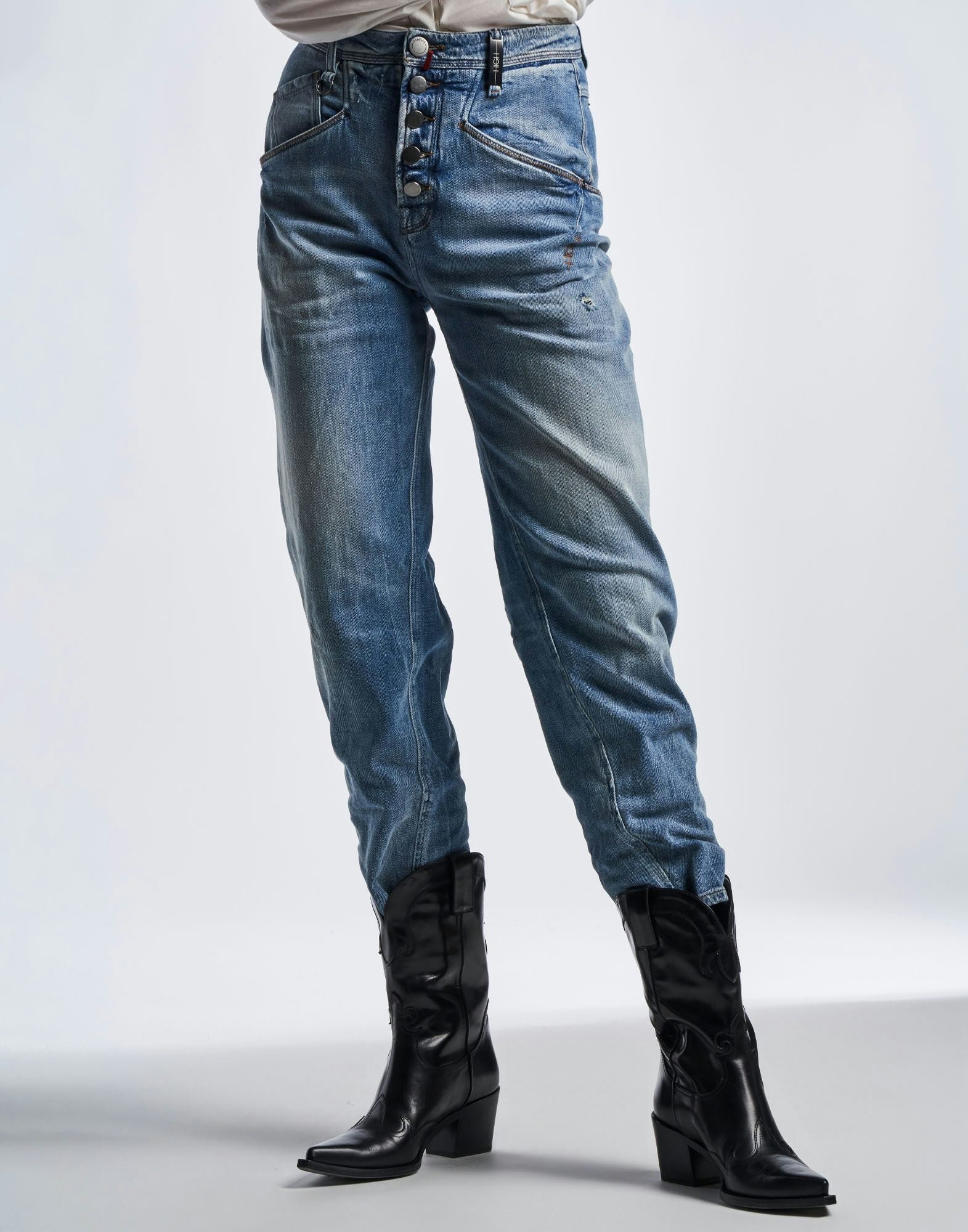 HIGH 702937 OPEN-OUT JEAN