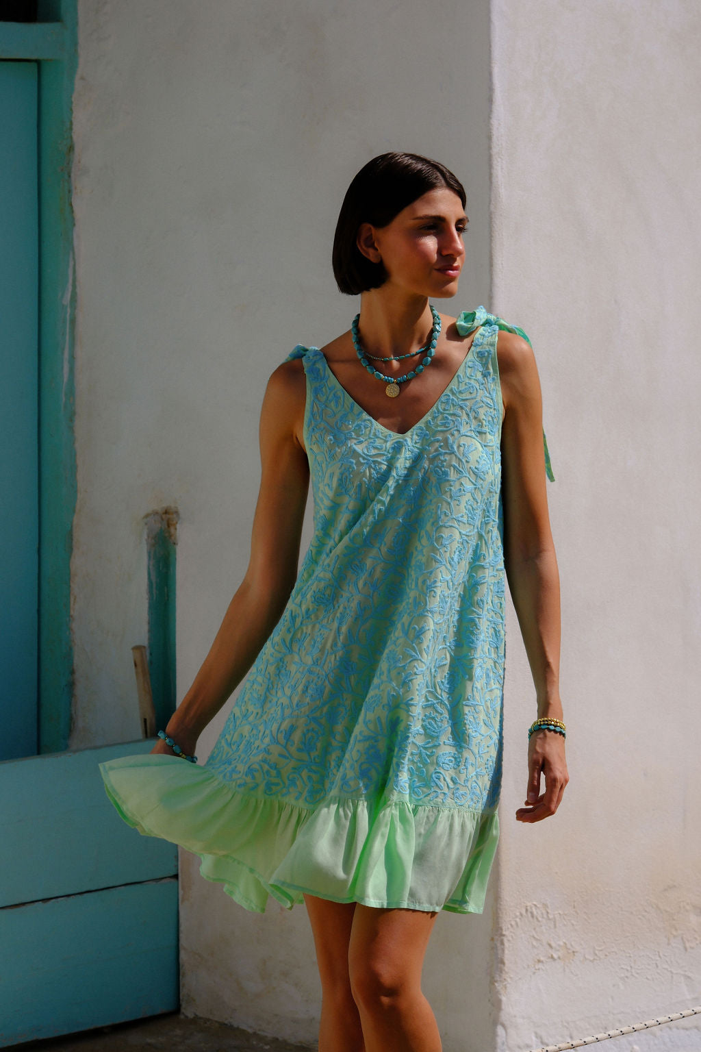 PRANELLA ARUBA SLIP DRESS