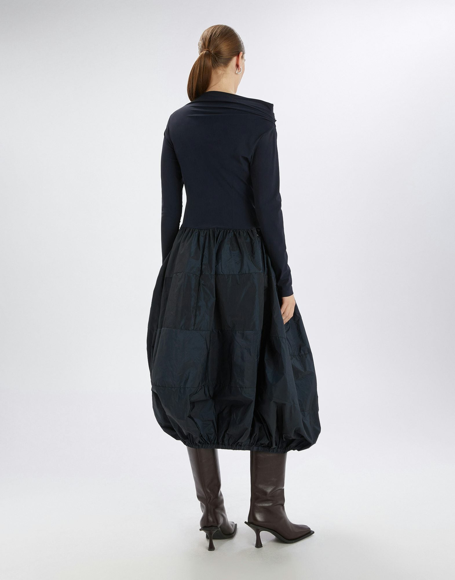 HIGH GRID LS DRESS S21832