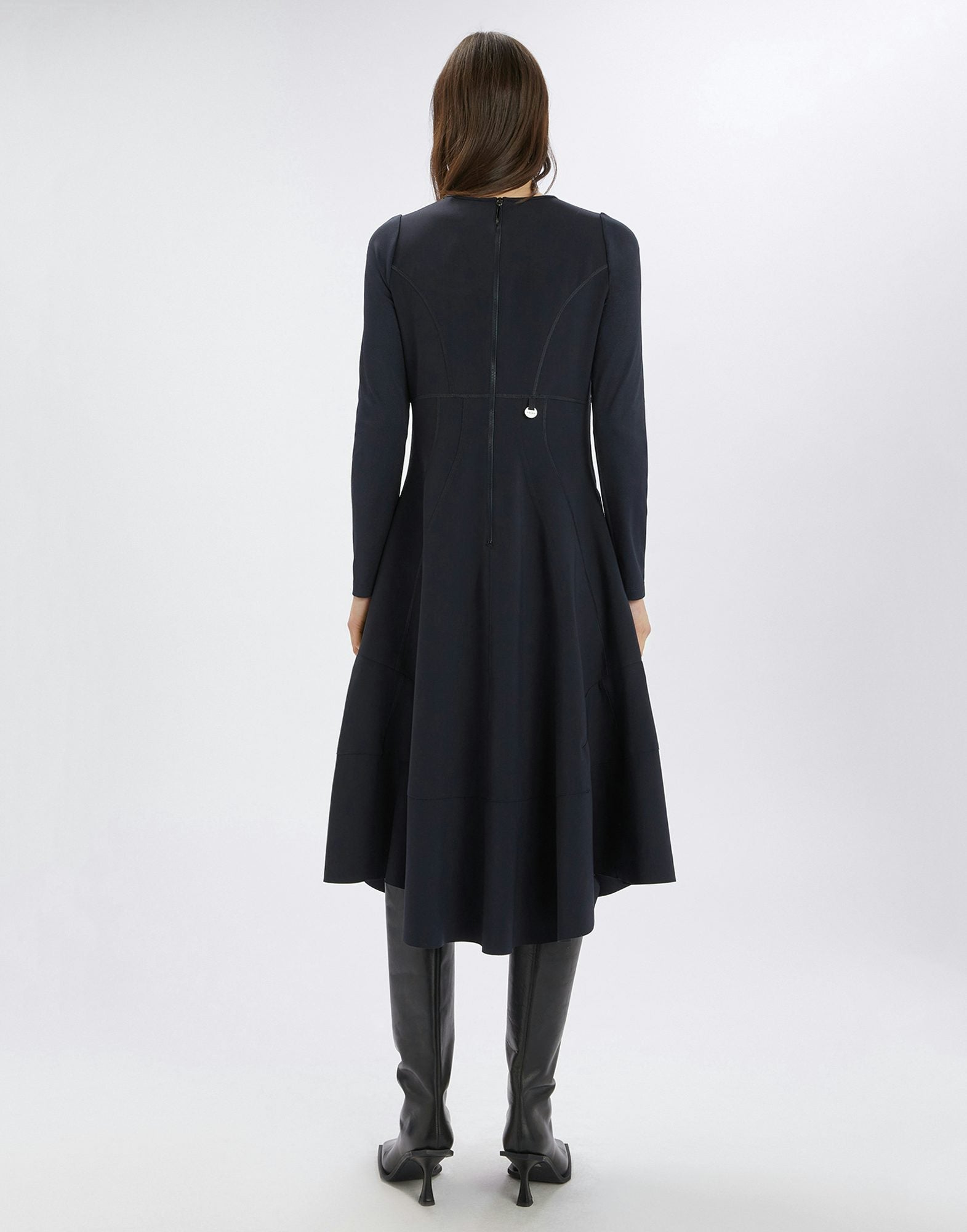 HIGH SYNCHRO LS DRESS S21834