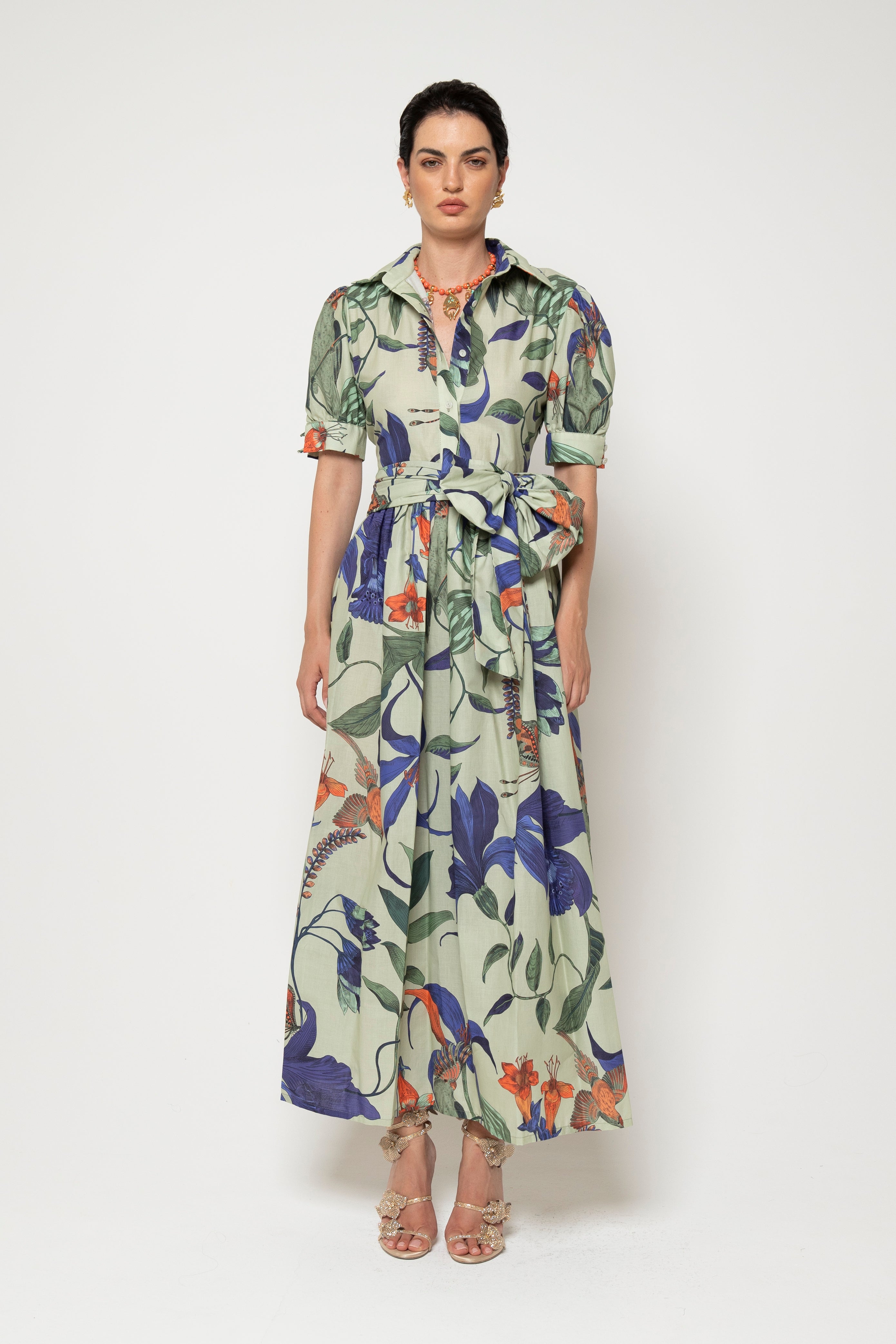 LAVI SALCERELLA PRINT DRESS