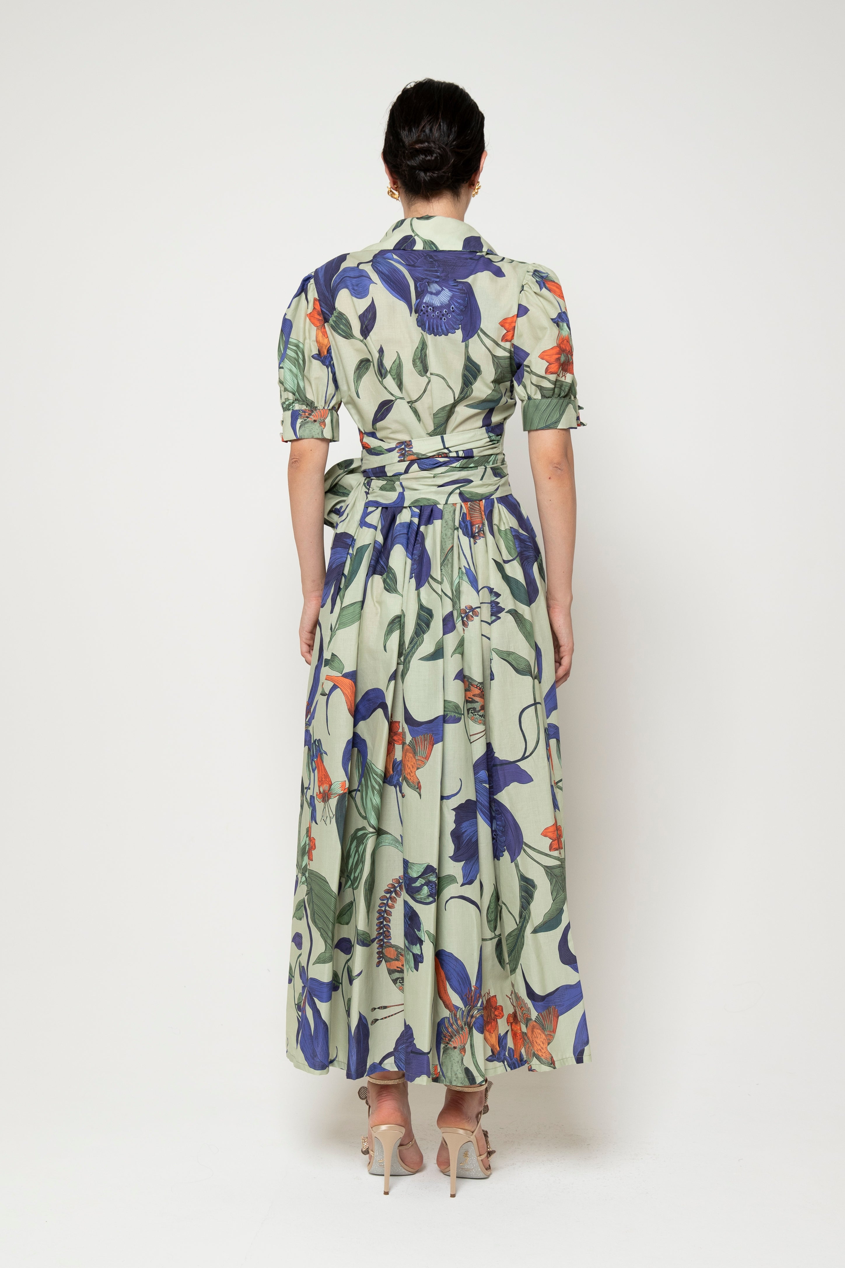 LAVI SALCERELLA PRINT DRESS