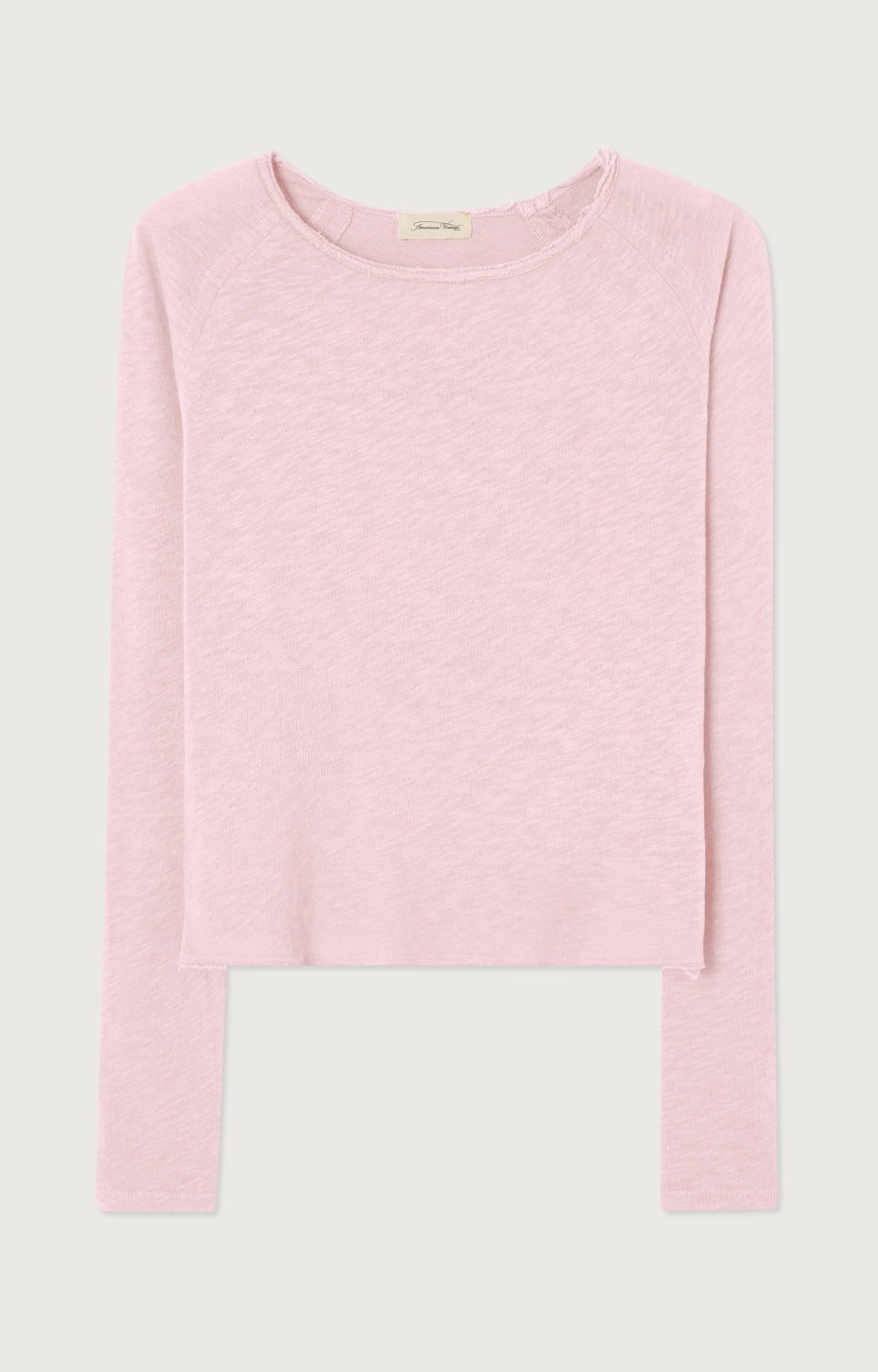 AMERICAN VINTAGE SON31GH25 LS BOAT NECK TSHIRT